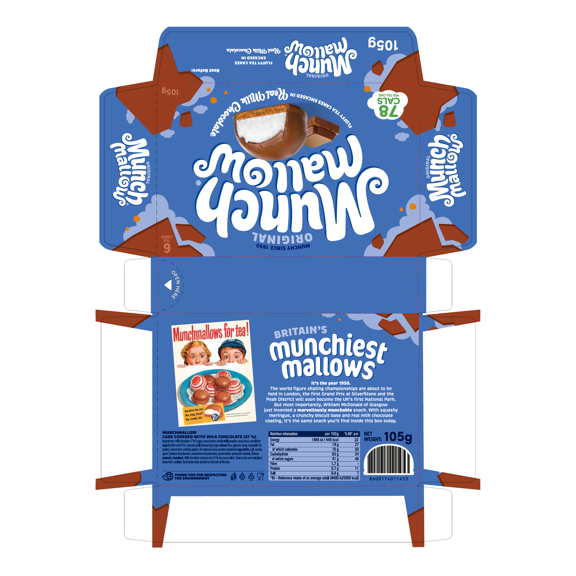 MUNCHMALLOW MILK CHOC MUNCHMALLOW MILK CHOC