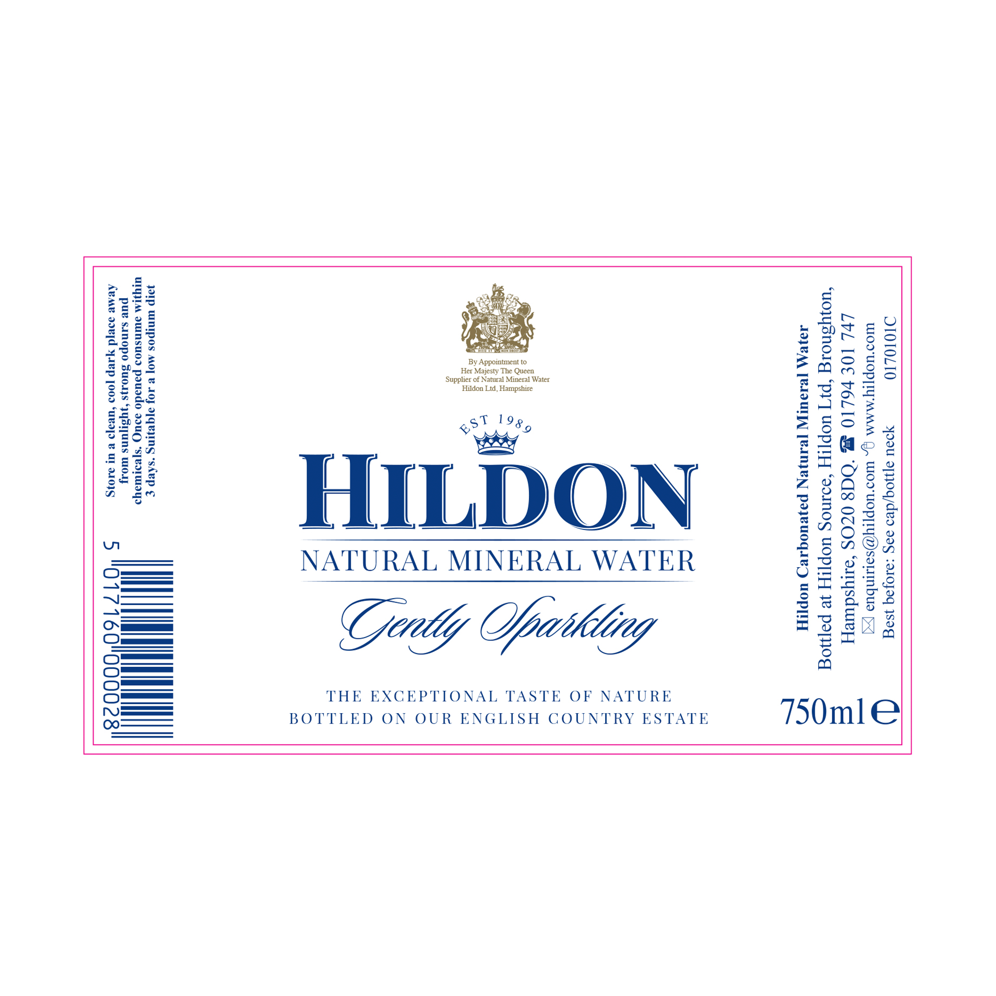 SPKL MINERAL WATER GLASS 12X750ML SPKL MINERAL WATER GLASS 12X750ML