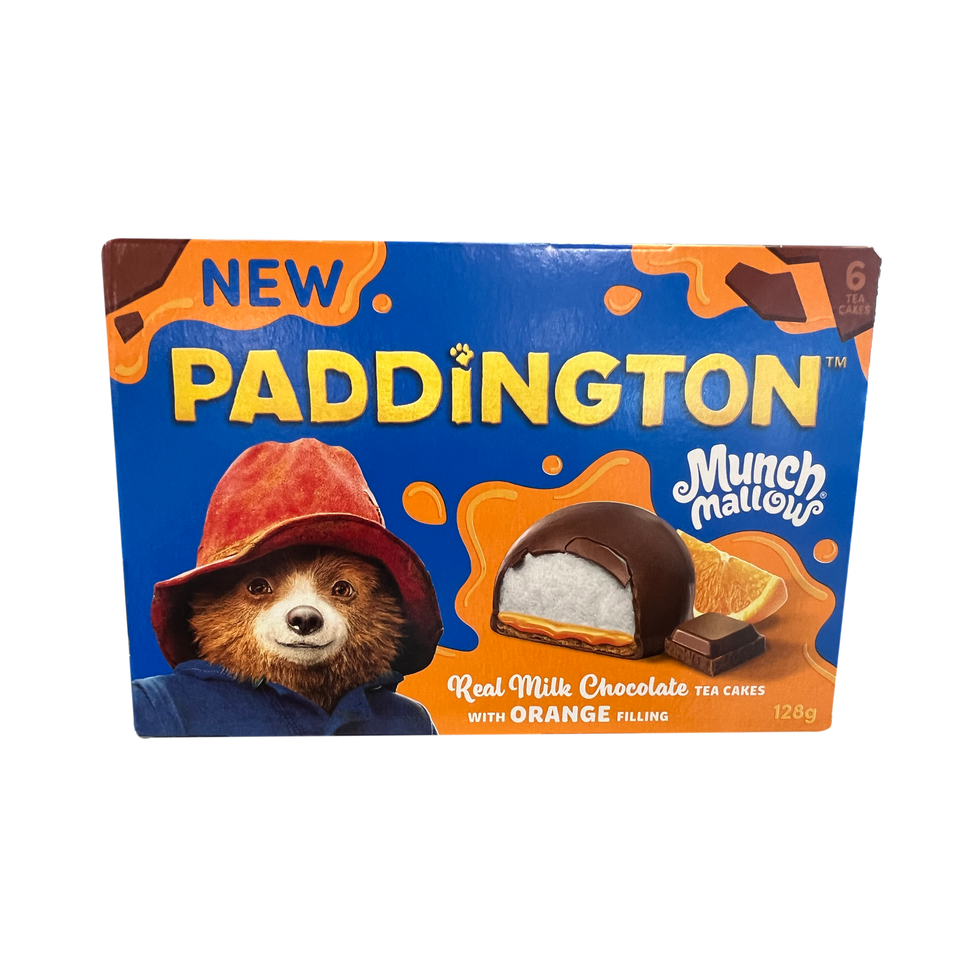 PADDINGTON MUNCHMALLOW ORANGE 128G