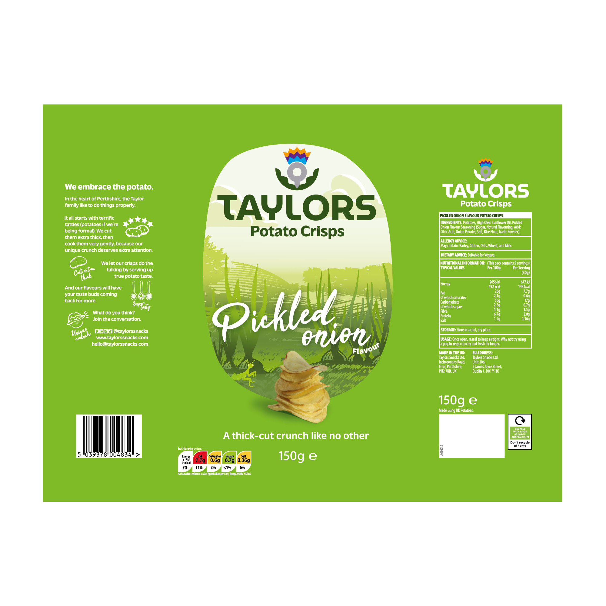 PICKLED ONION CRISPS