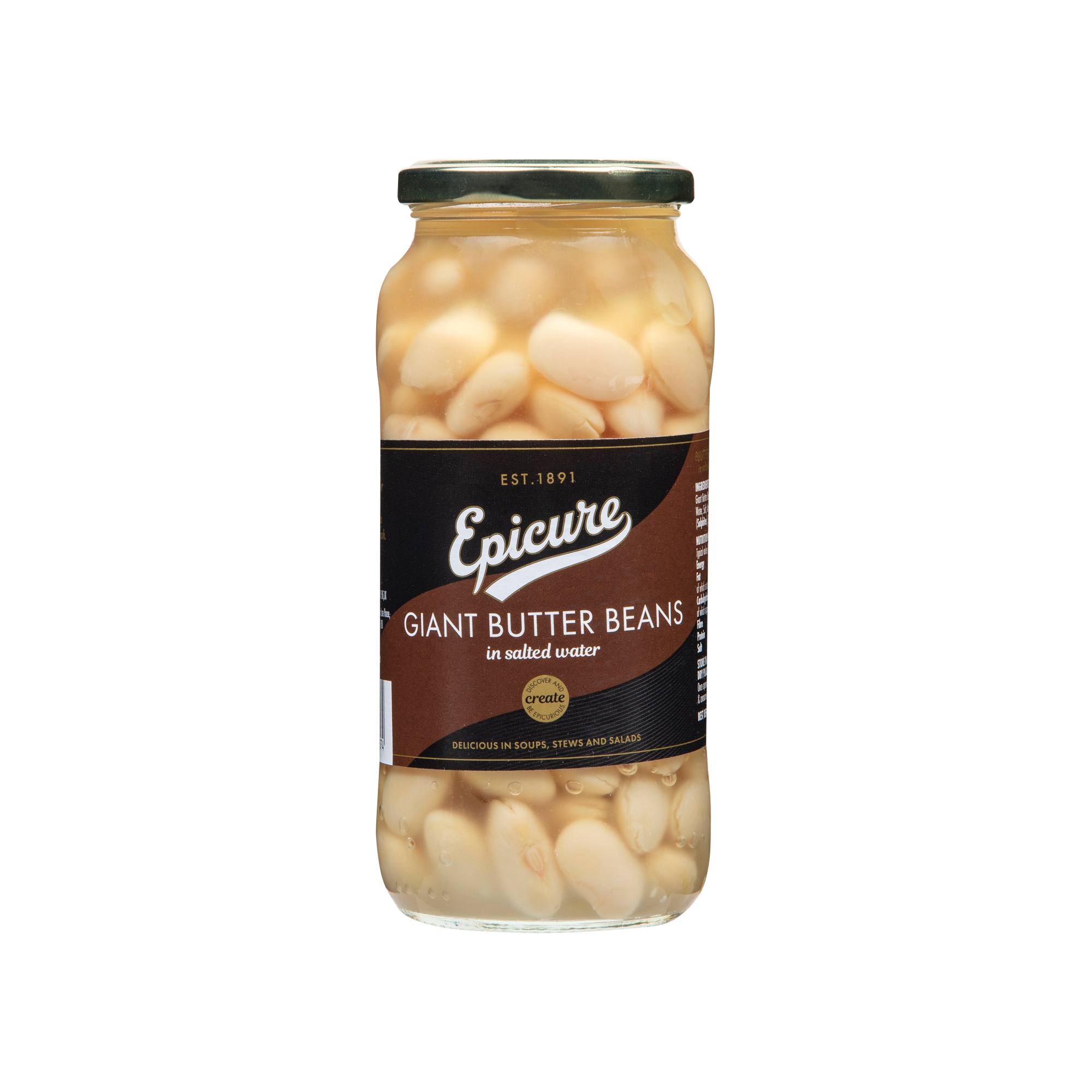 GIANT BUTTER BEANS 6X540G - JAR