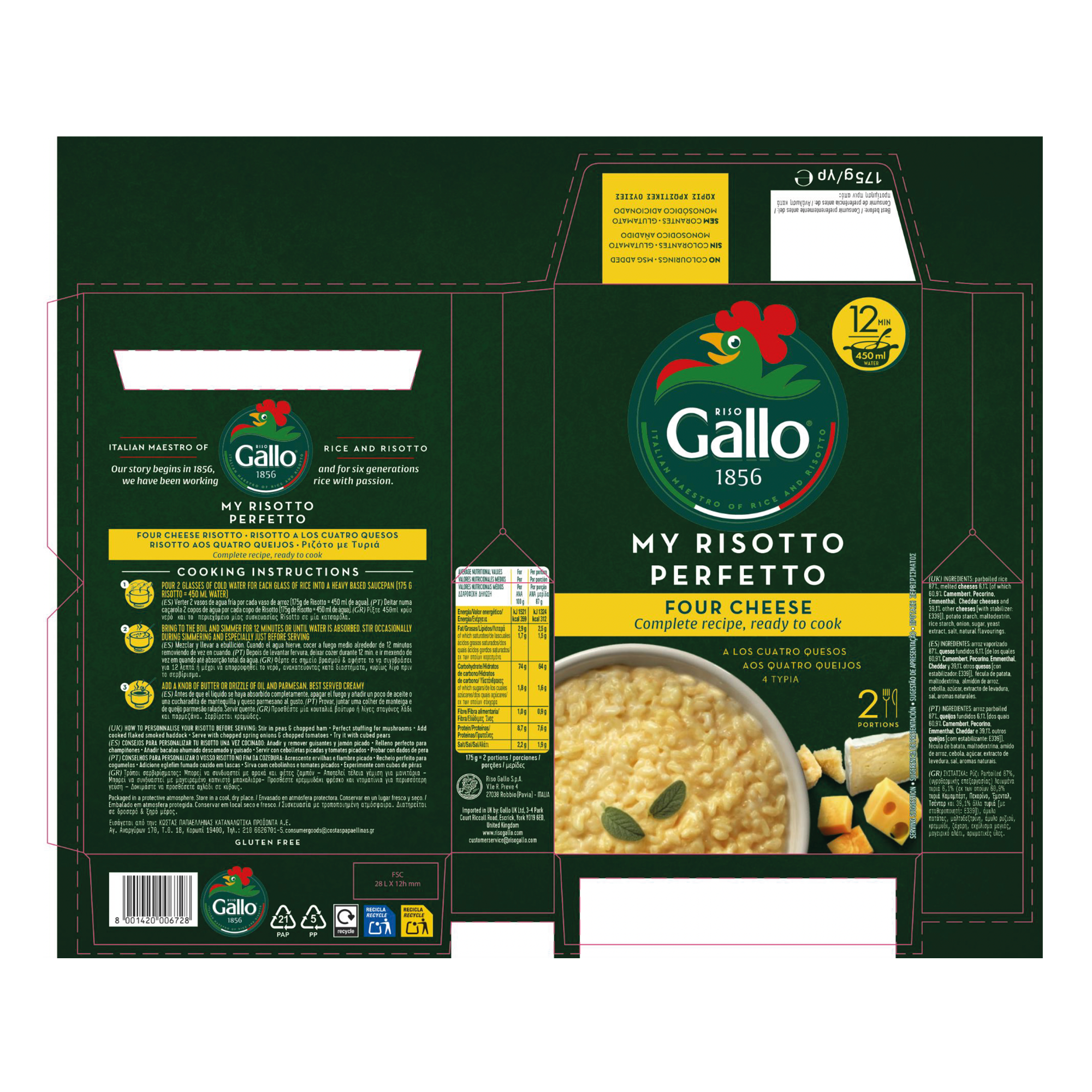 MY PERFETTO RISOTTO 4 CHEESE