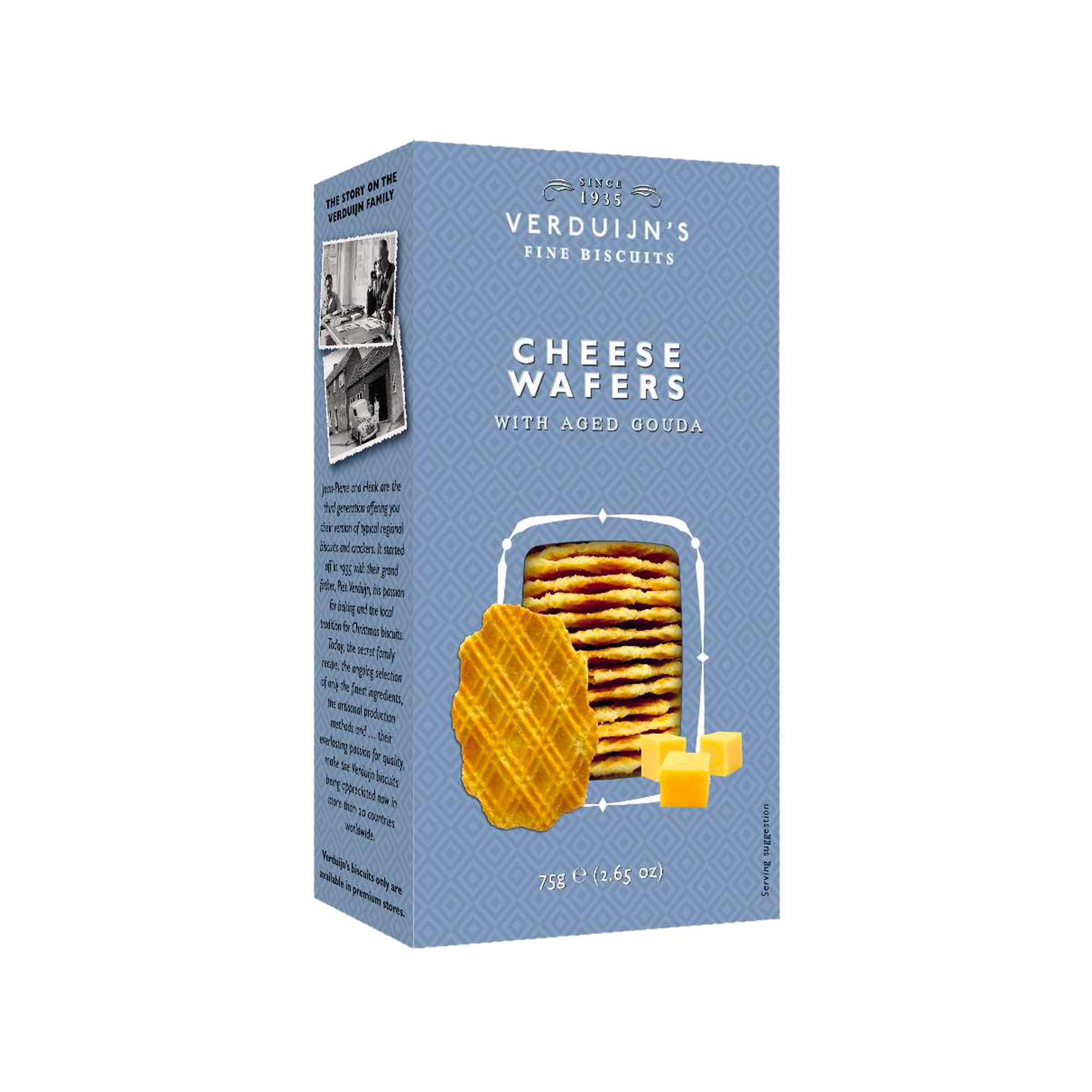 CHEESE WAFERS 12X75G