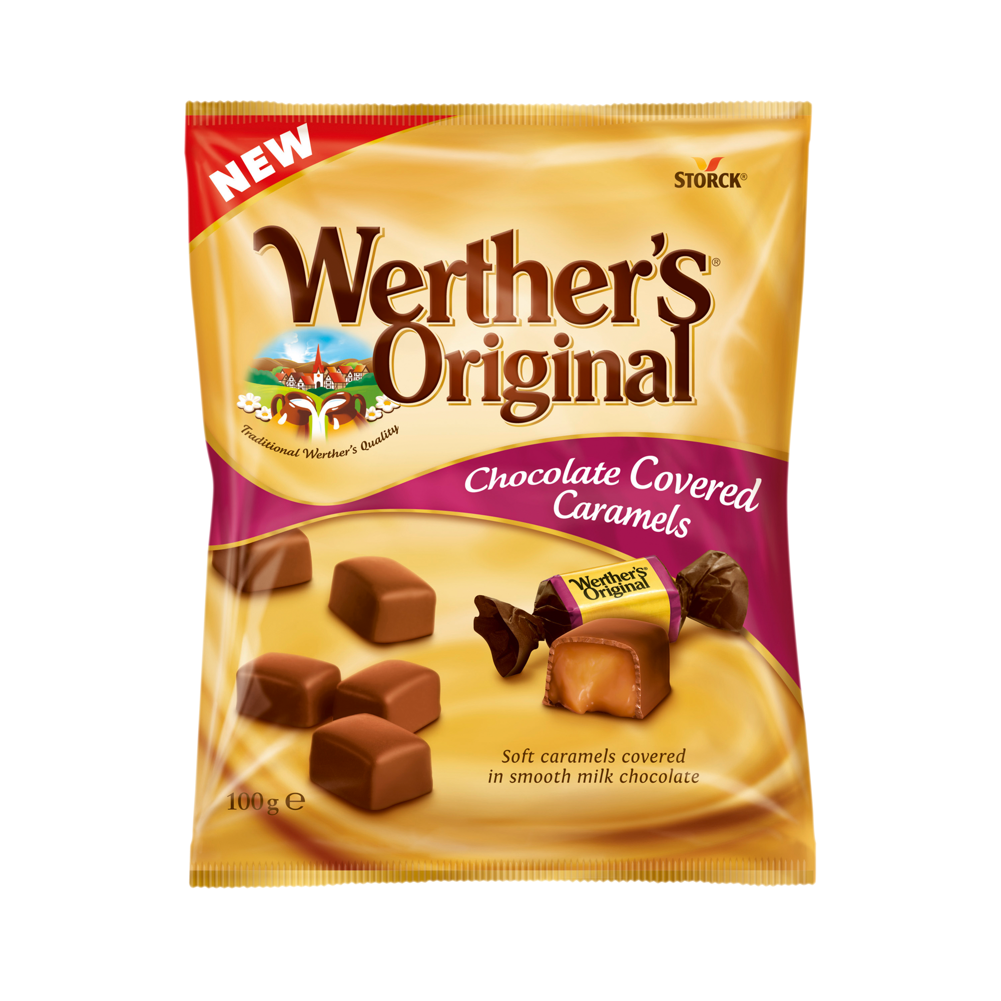 CHOCOLATE COVERED CARAMEL