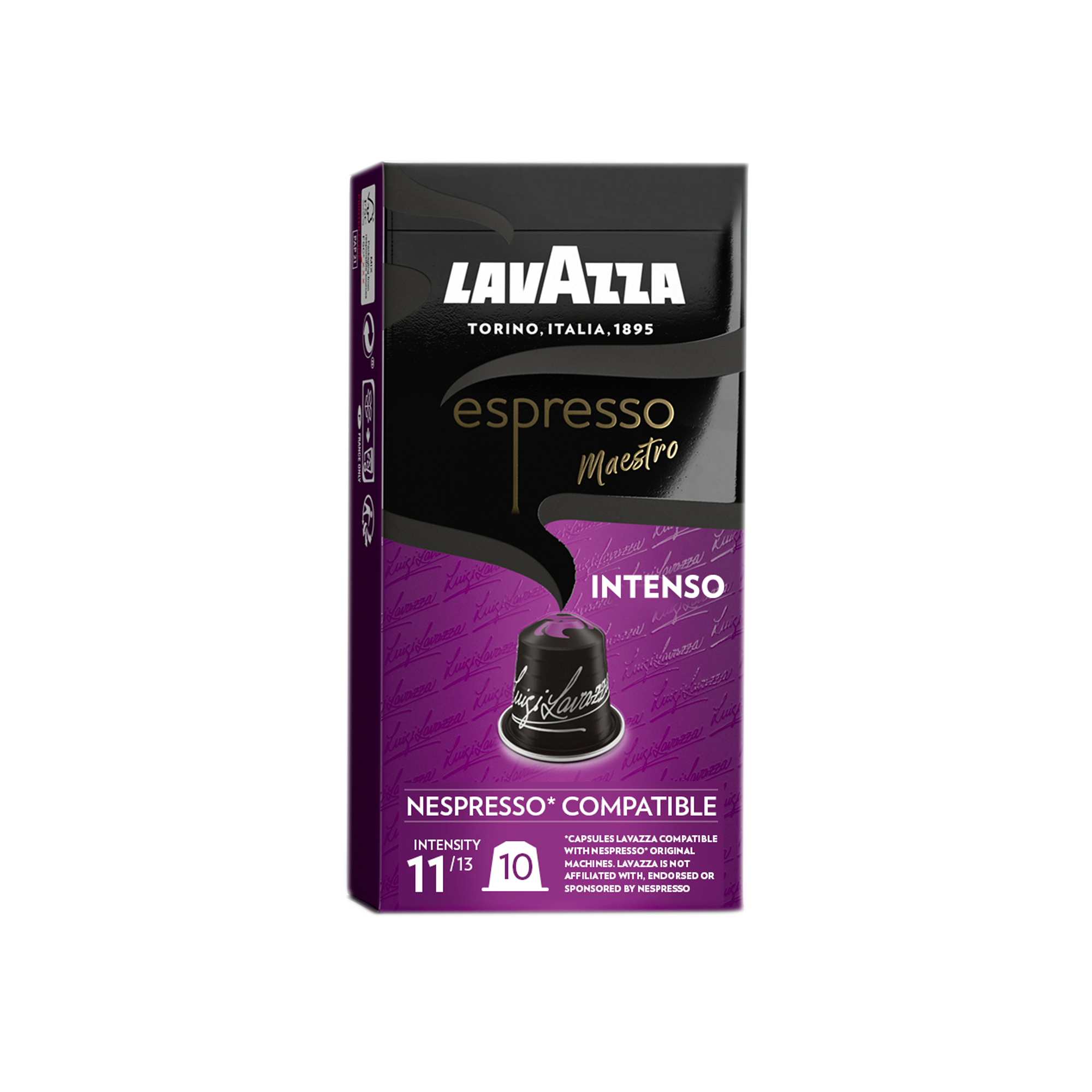 LAVAZZA INTENSO ALUM NESPRESSO CAPS LAVAZZA INTENSO ALUM NESPRESSO CAPS