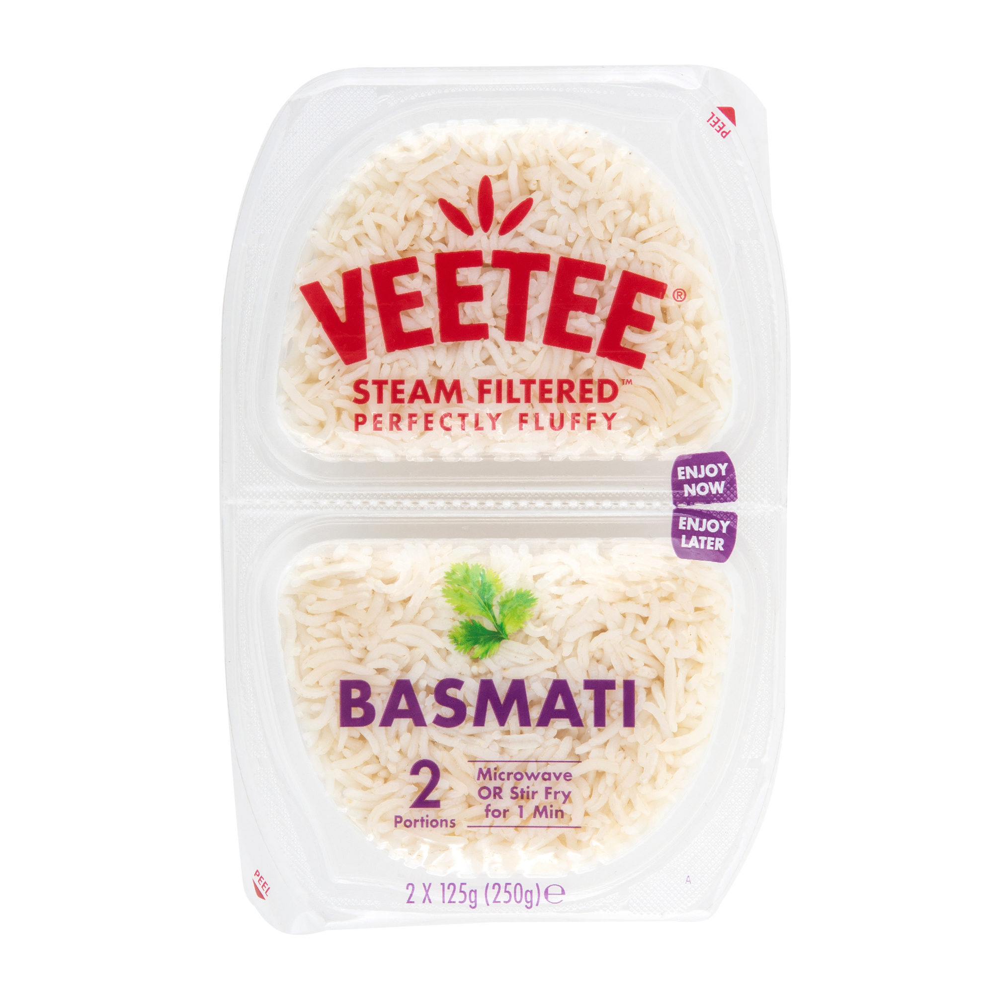 BASMATI RICE TWIN POT 6X250G