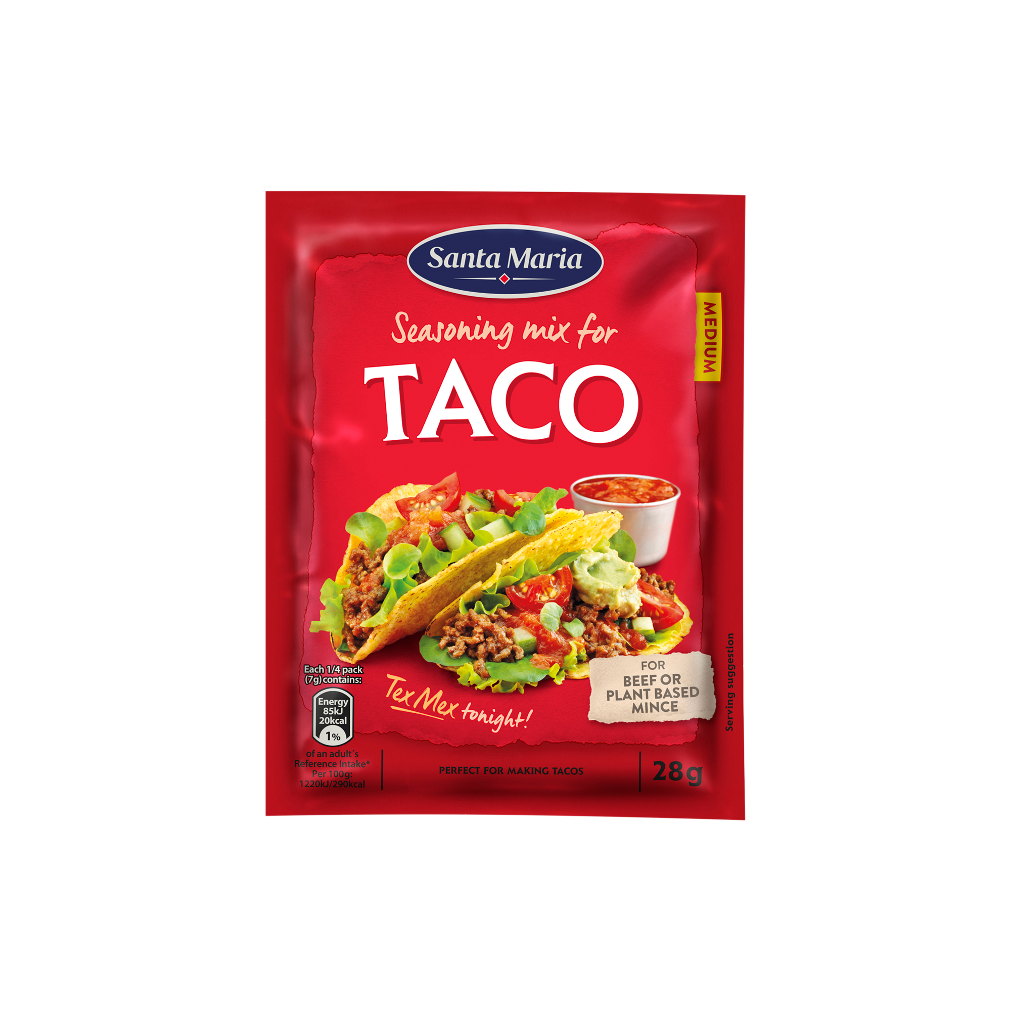 TACO MEDIUM SEASONING
