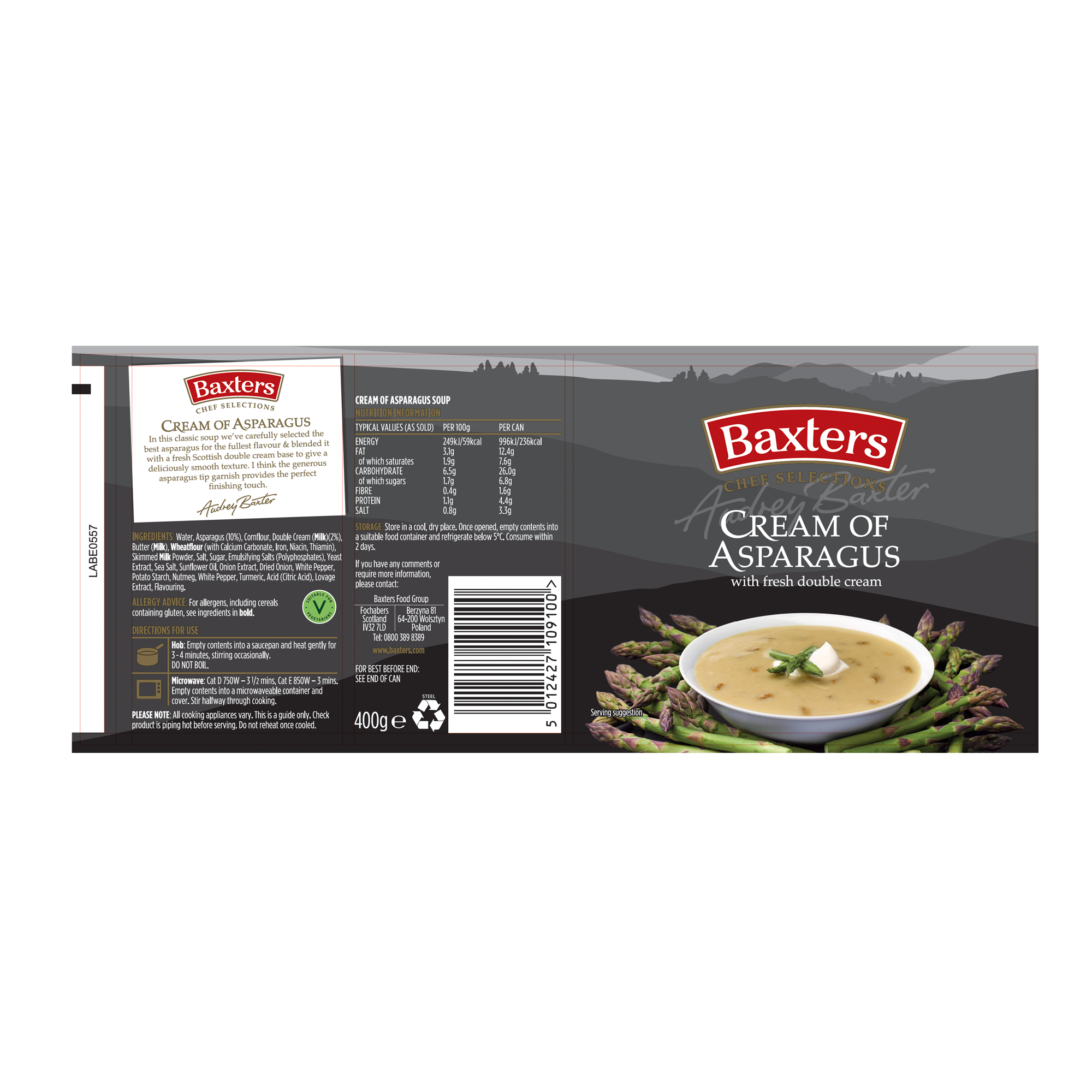 CHEF CREAM OF ASPARAGUS CHEF CREAM OF ASPARAGUS