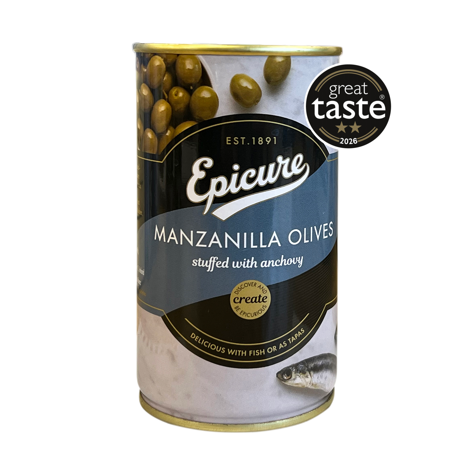 MANZANILLA OLIVES WITH ANCHOVY