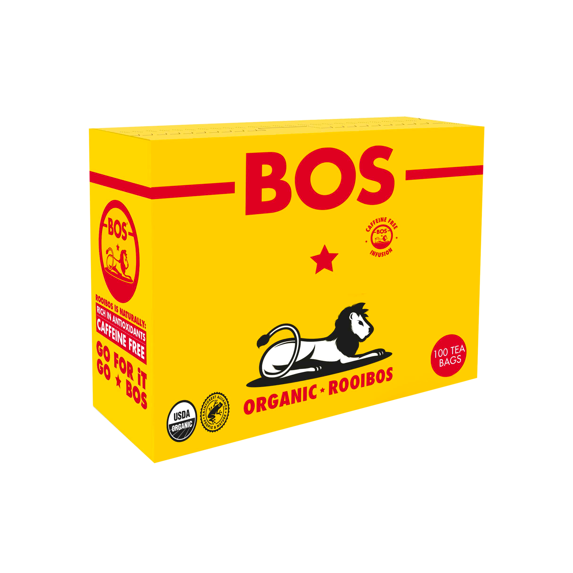 ORGANIC ROOIBOS TEA 100 TEA BAGS