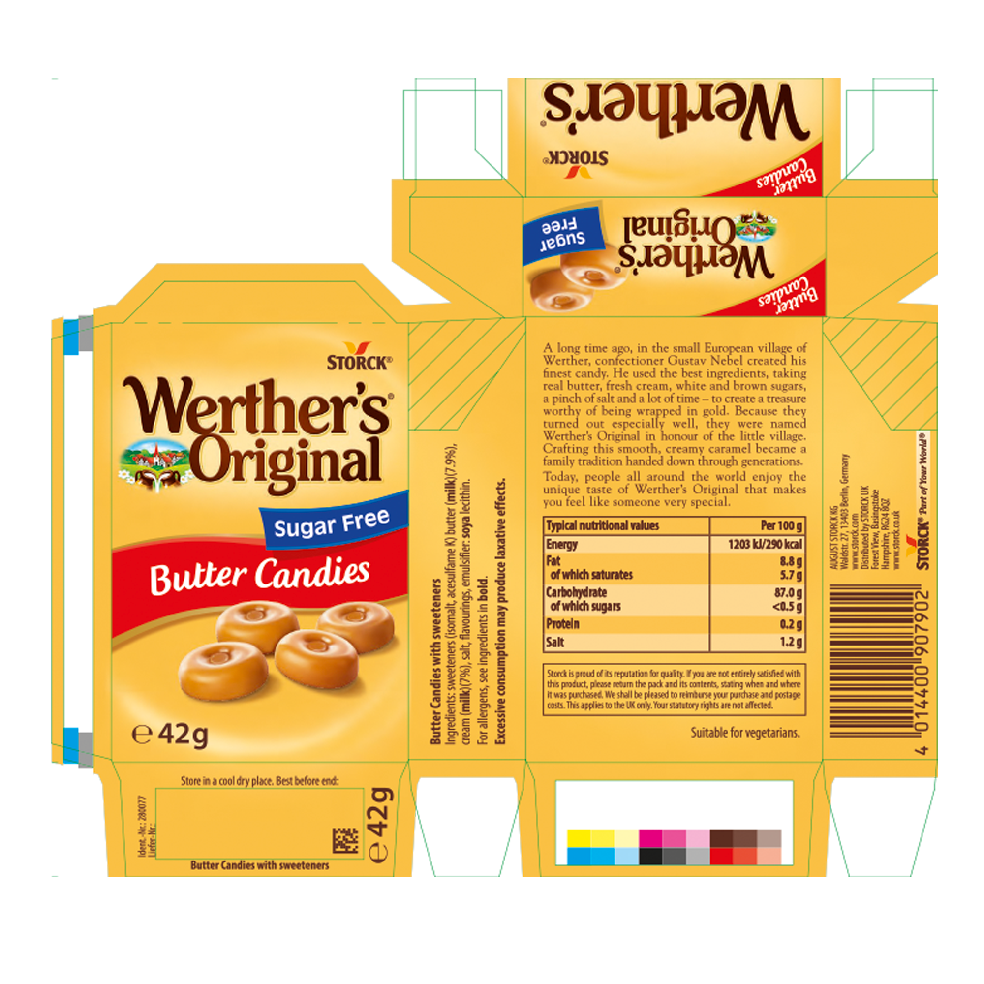 BUTTER CANDIES SUGAR FREE