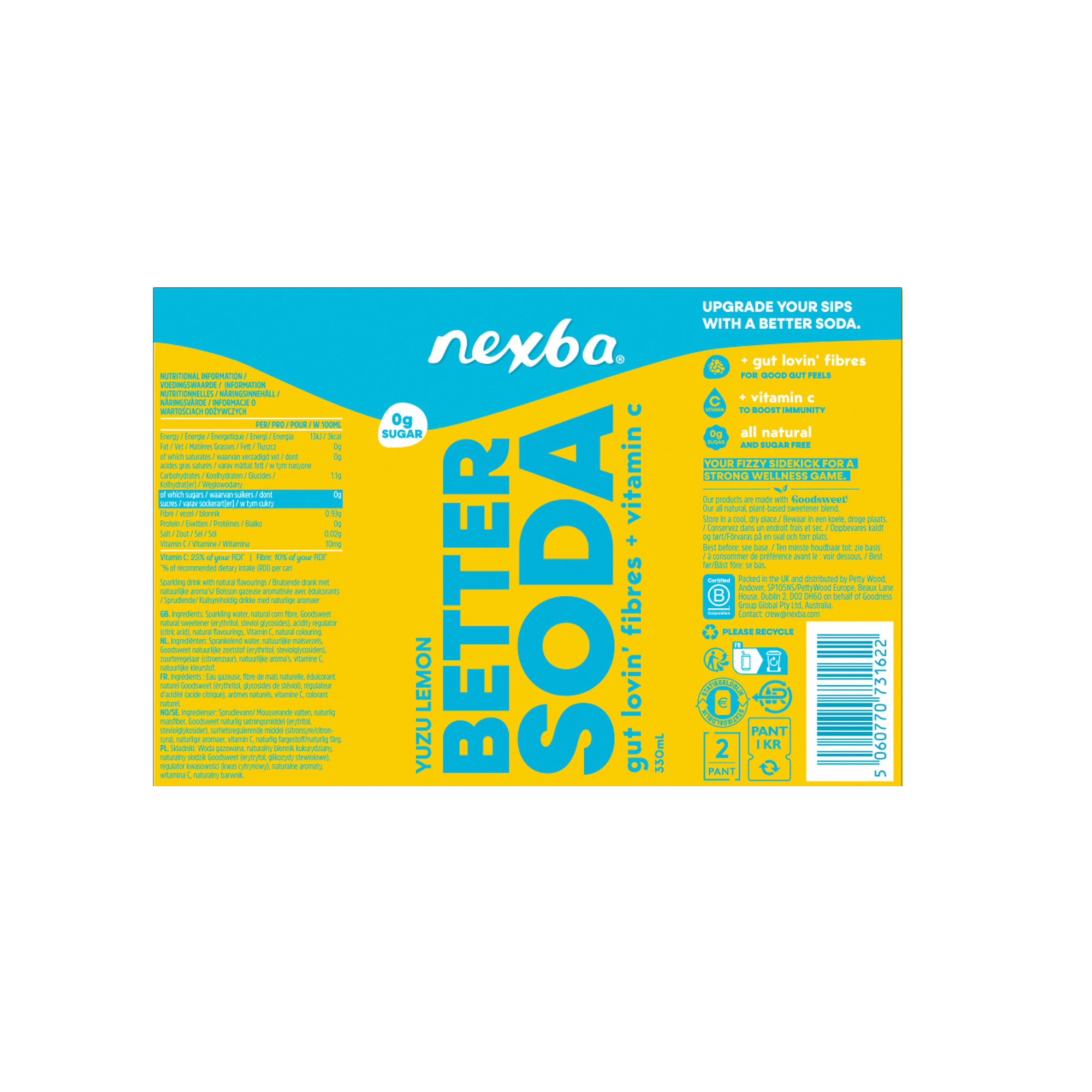 LEMON YUZU BETTER SODA