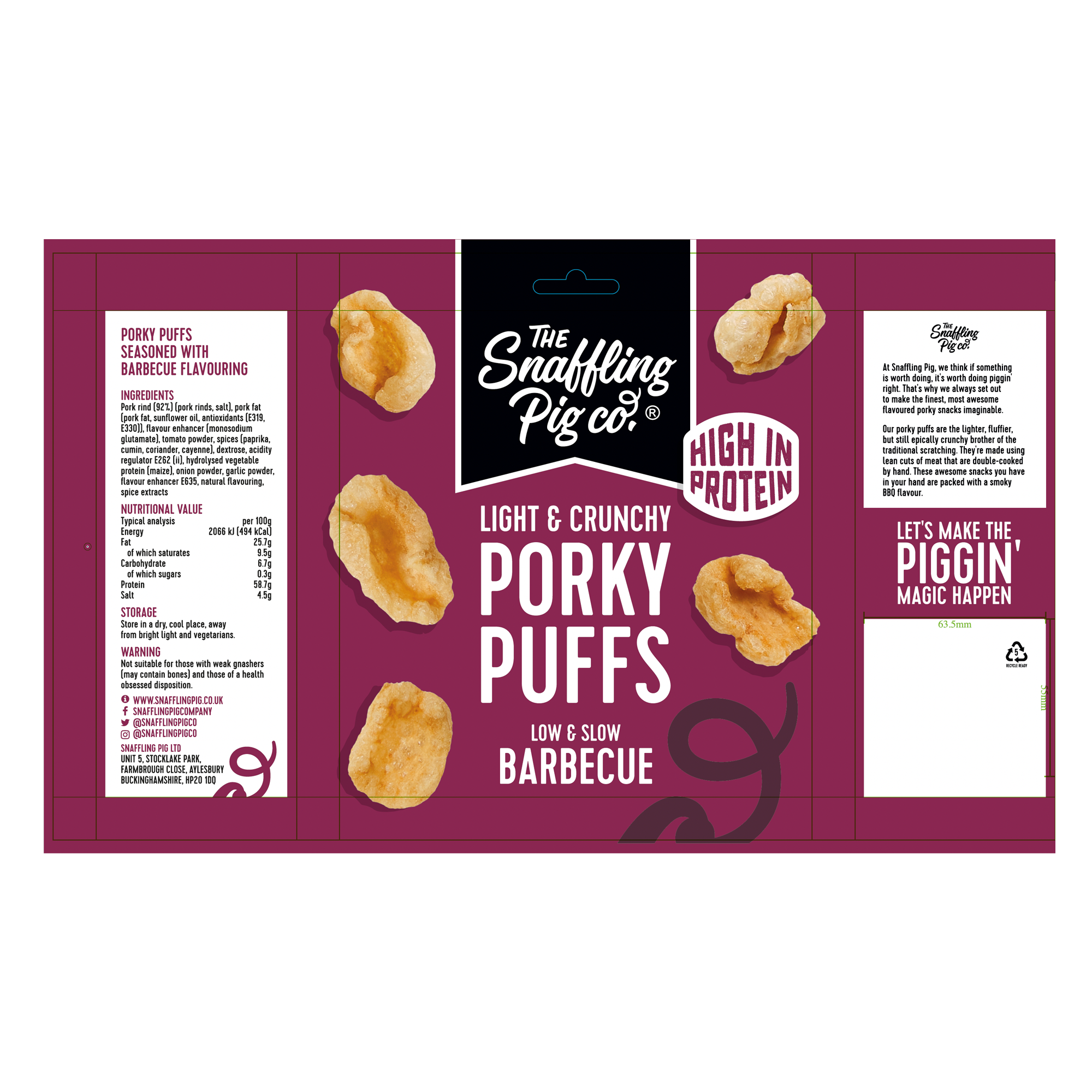 BBQ PORKY PUFFS