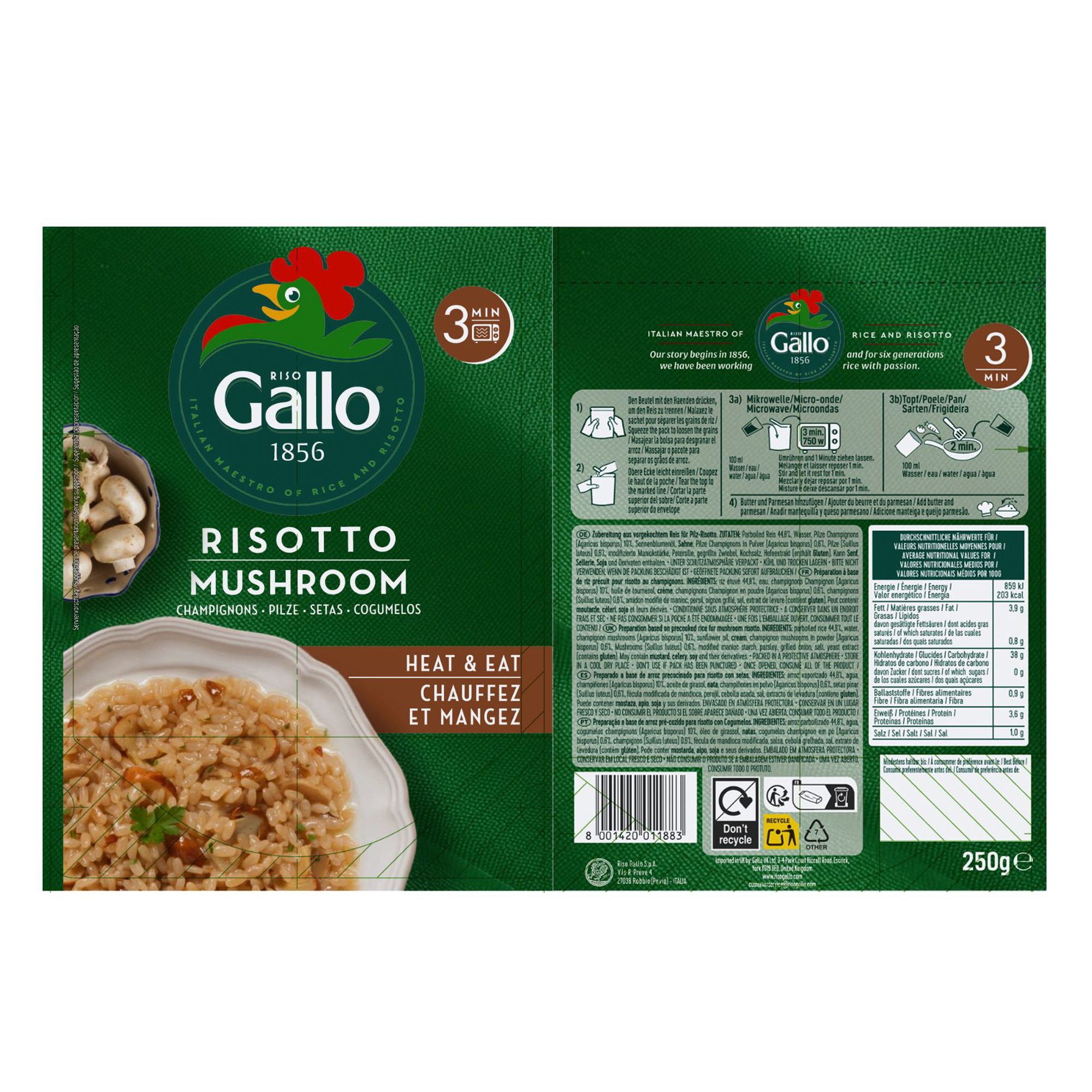 RISOTTO PRONTO MUSHROOM