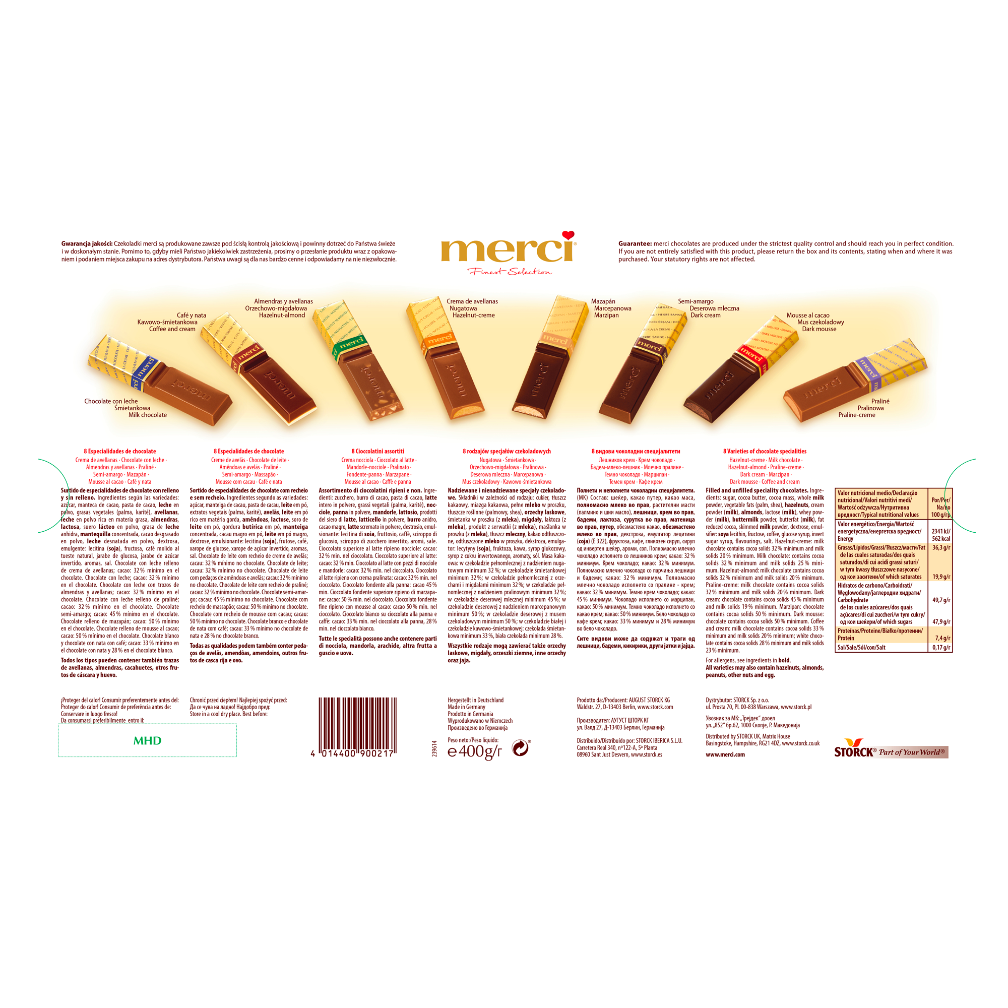 MERCI SPRING SLEEVE FSDU