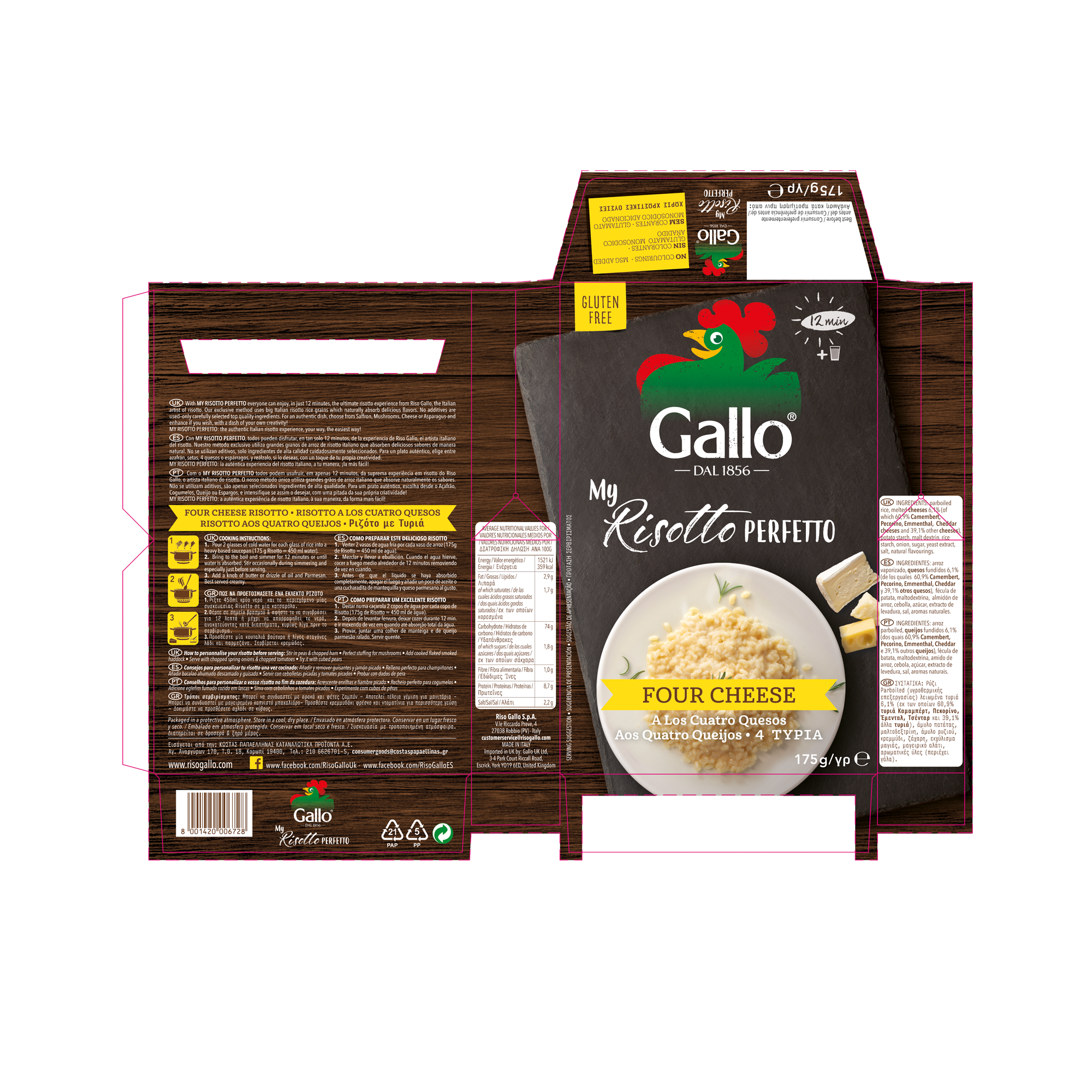 MY PERFETTO RISOTTO 4 CHEESE