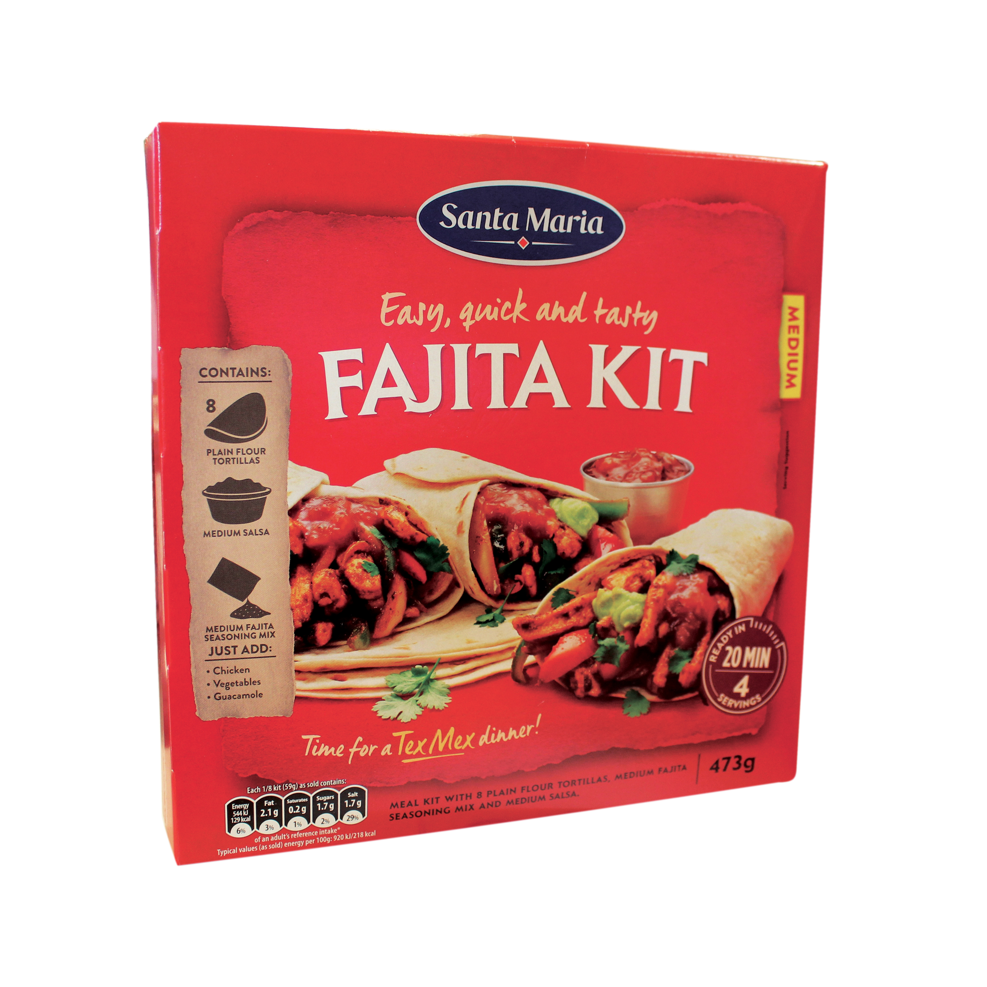 FAJITA DINNER KIT 6X473G