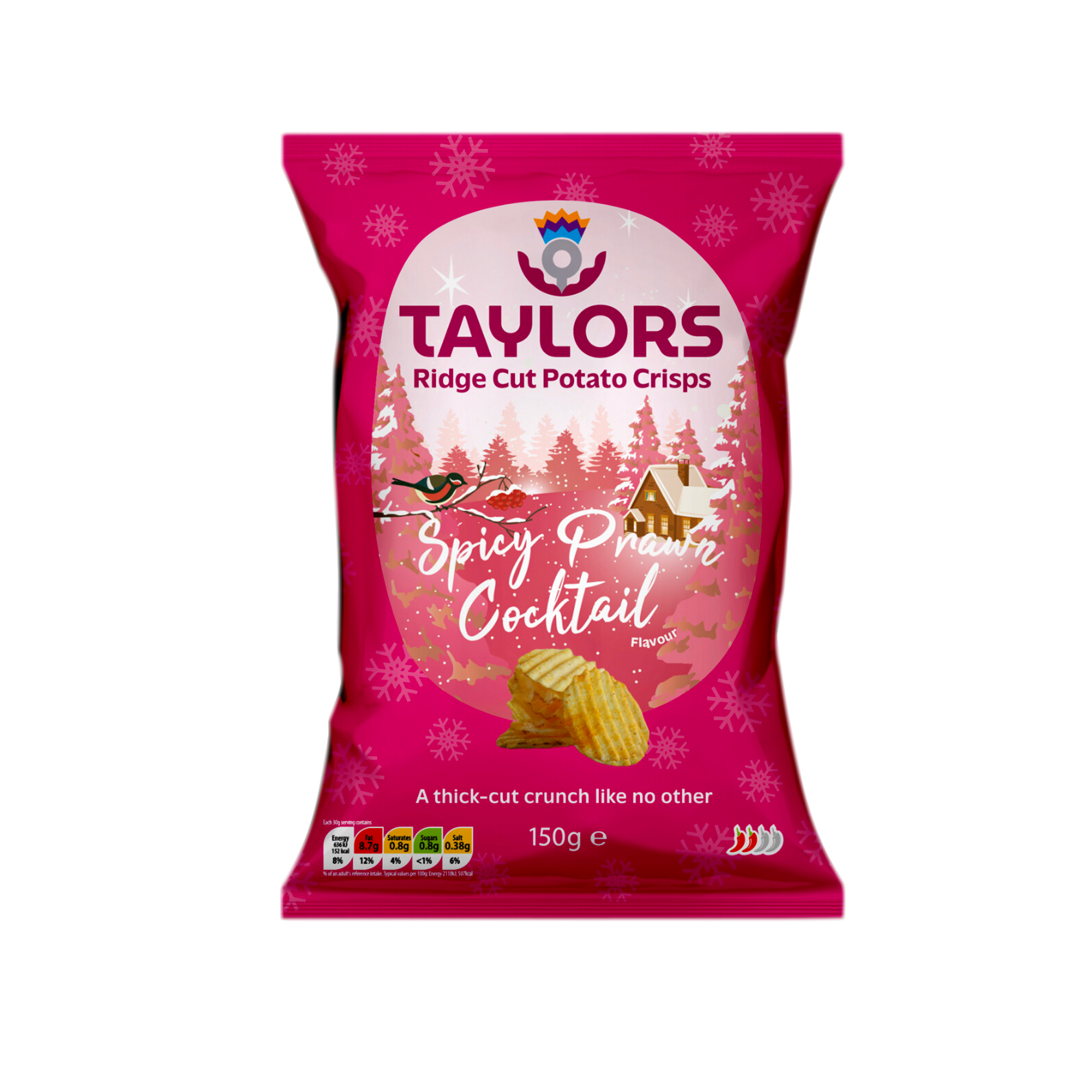 SPICY PRAWN COCKTAIL CRISPS
