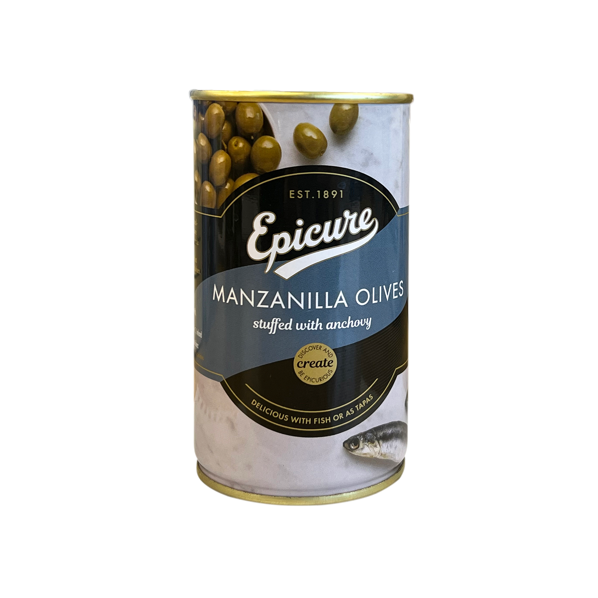 MANZANILLA OLIVES WITH ANCHOVY