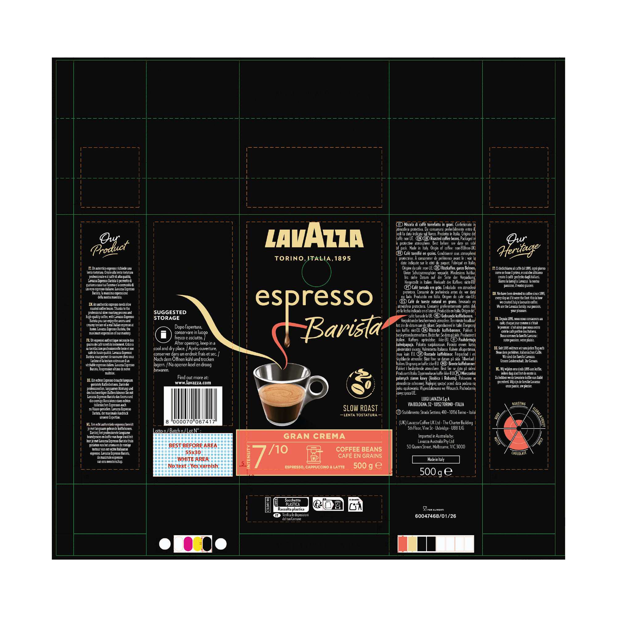 ESPRESSO BARISTA GRAN CREMA BEANS ESPRESSO BARISTA GRAN CREMA BEANS