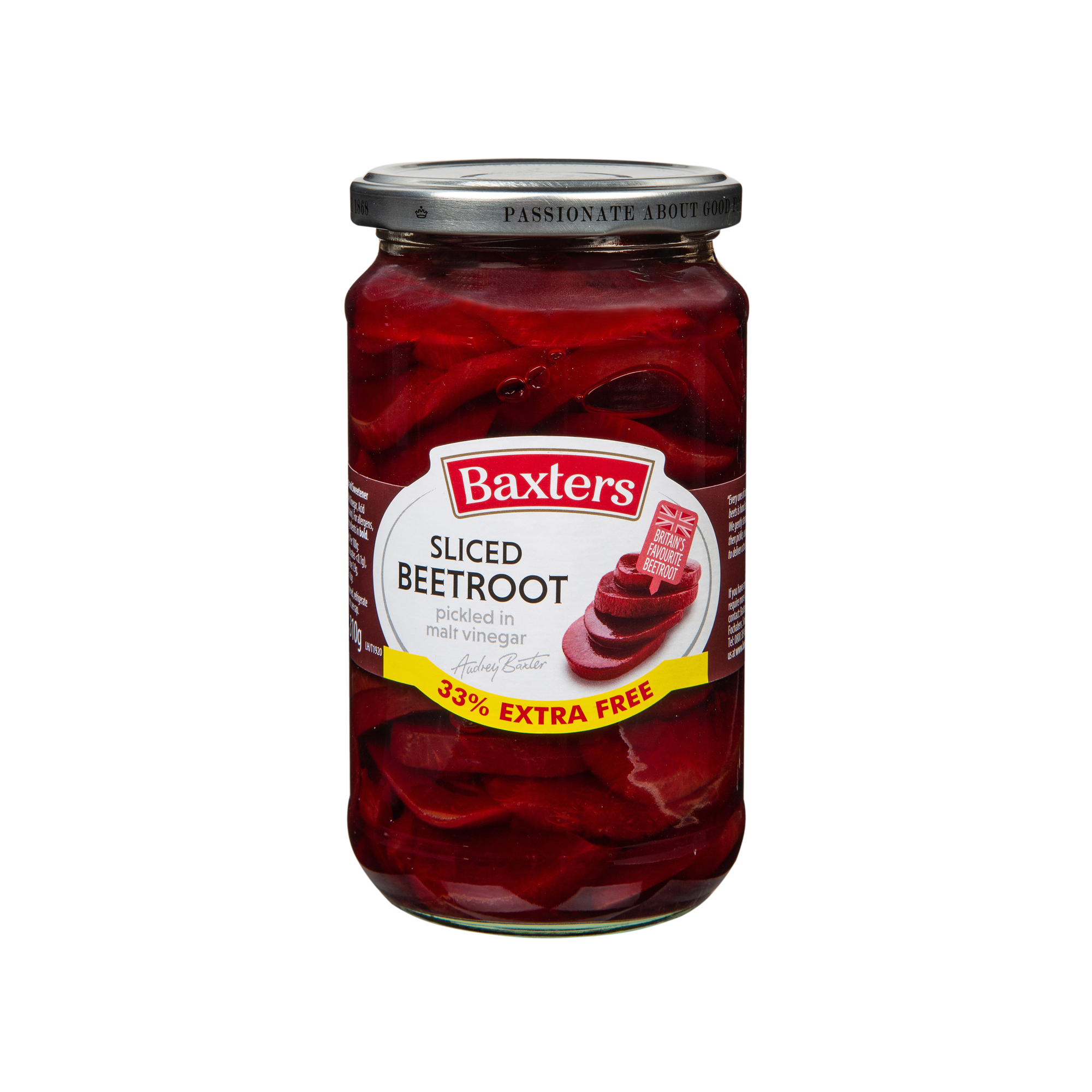 SLICED BEETROOT+33%  6X455G