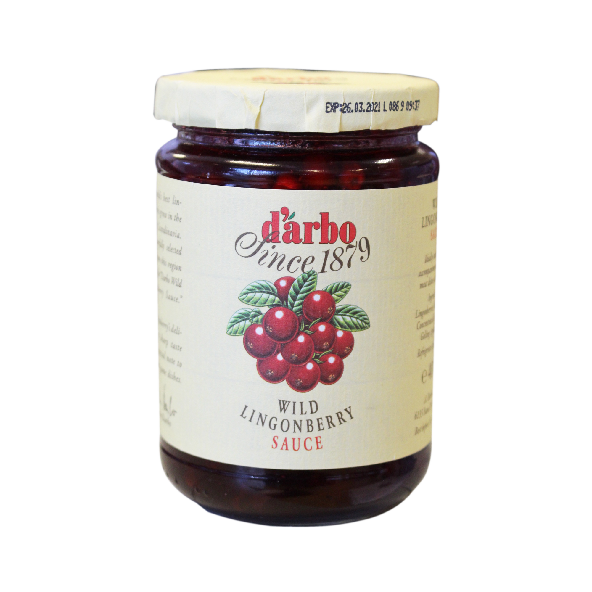 LINGONBERRY SAUCE 6X400G