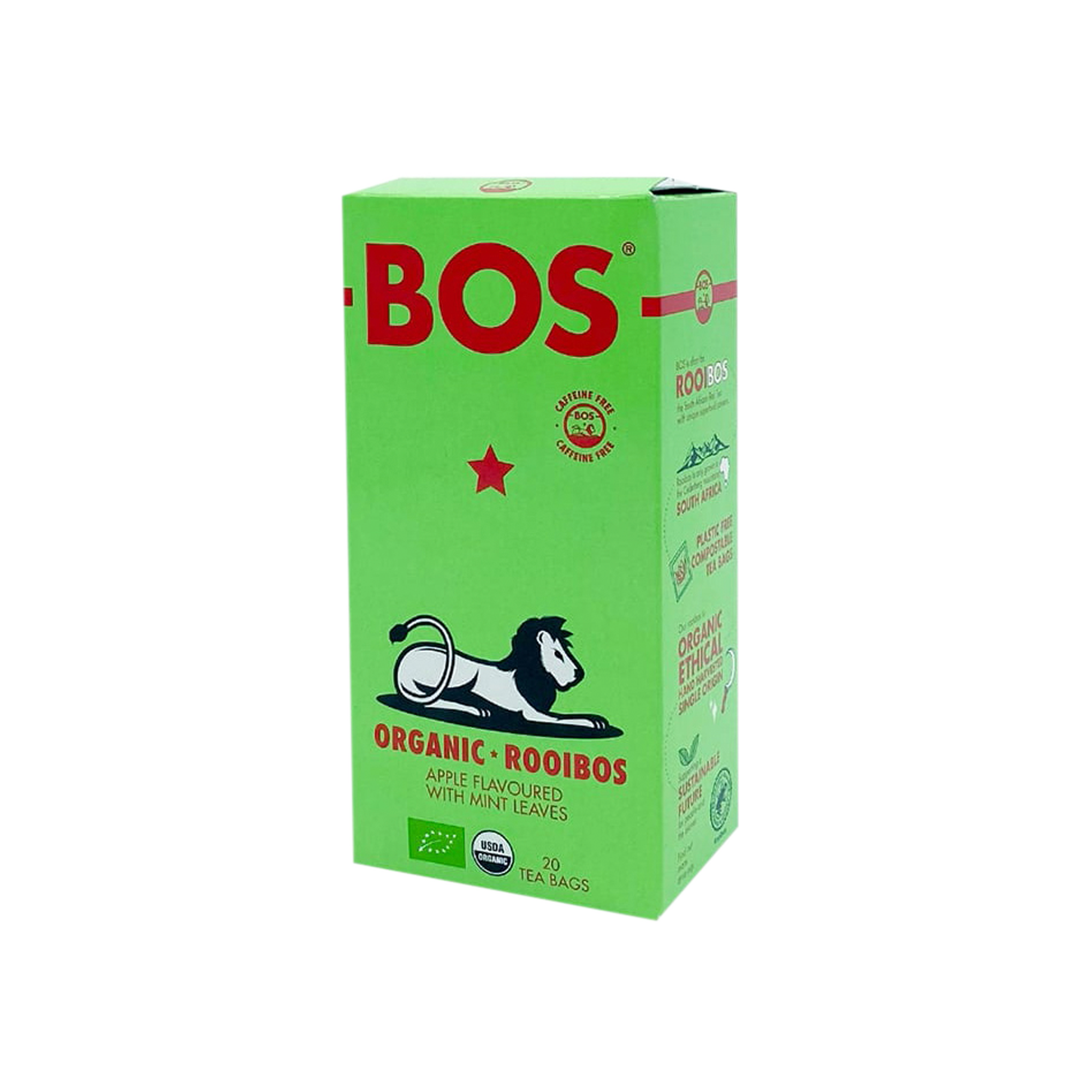 ORG APPLE & MINT R'BOS 20 TEA BAGS