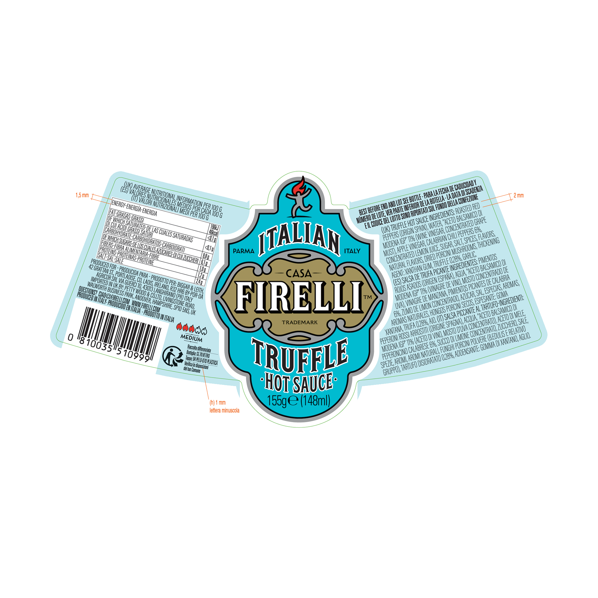 C/FIRELLI TRUFFLE HOT SAUCE