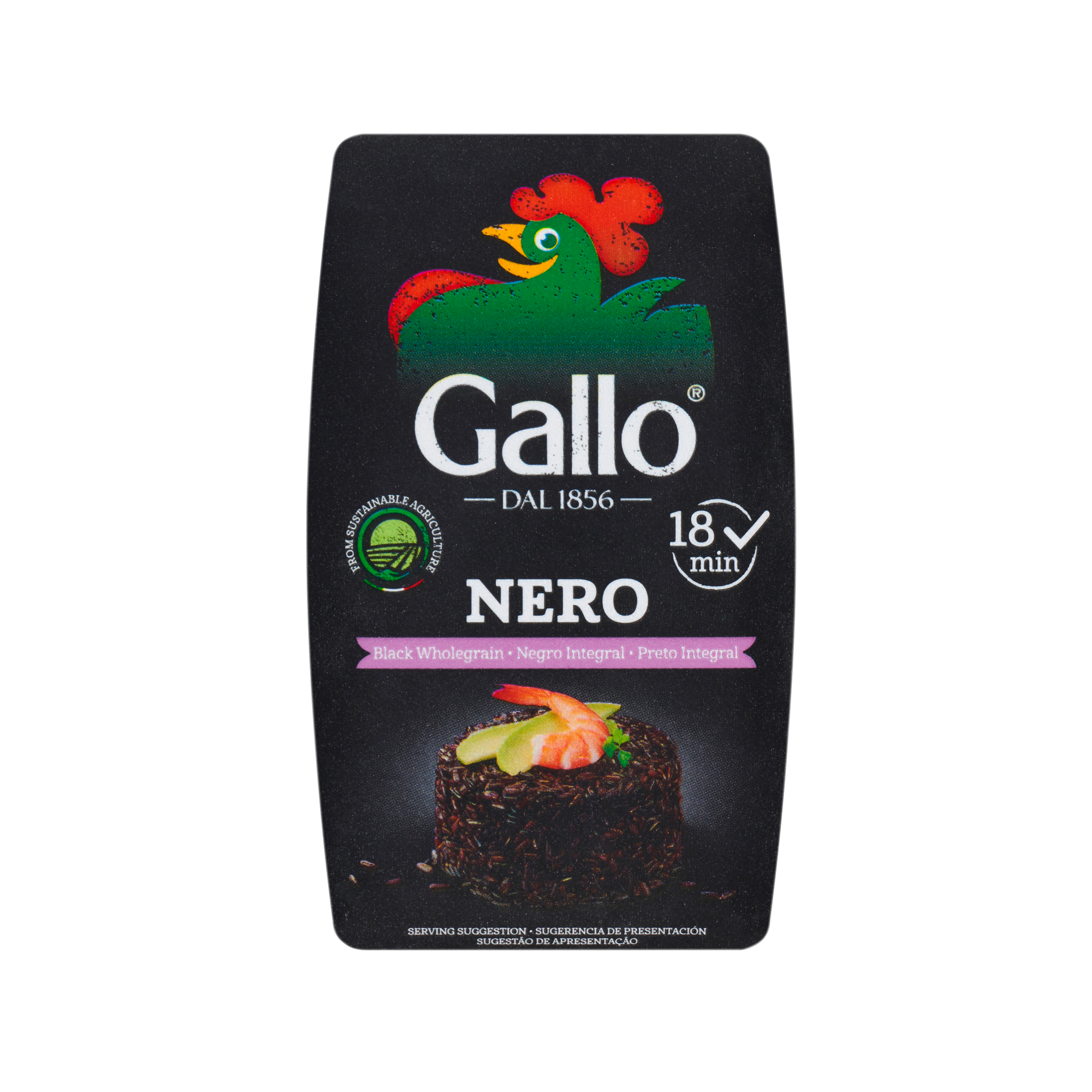 NERO-BLACK WHOLEGRAIN RICE 14X500G NERO-BLACK WHOLEGRAIN RICE 14X500G