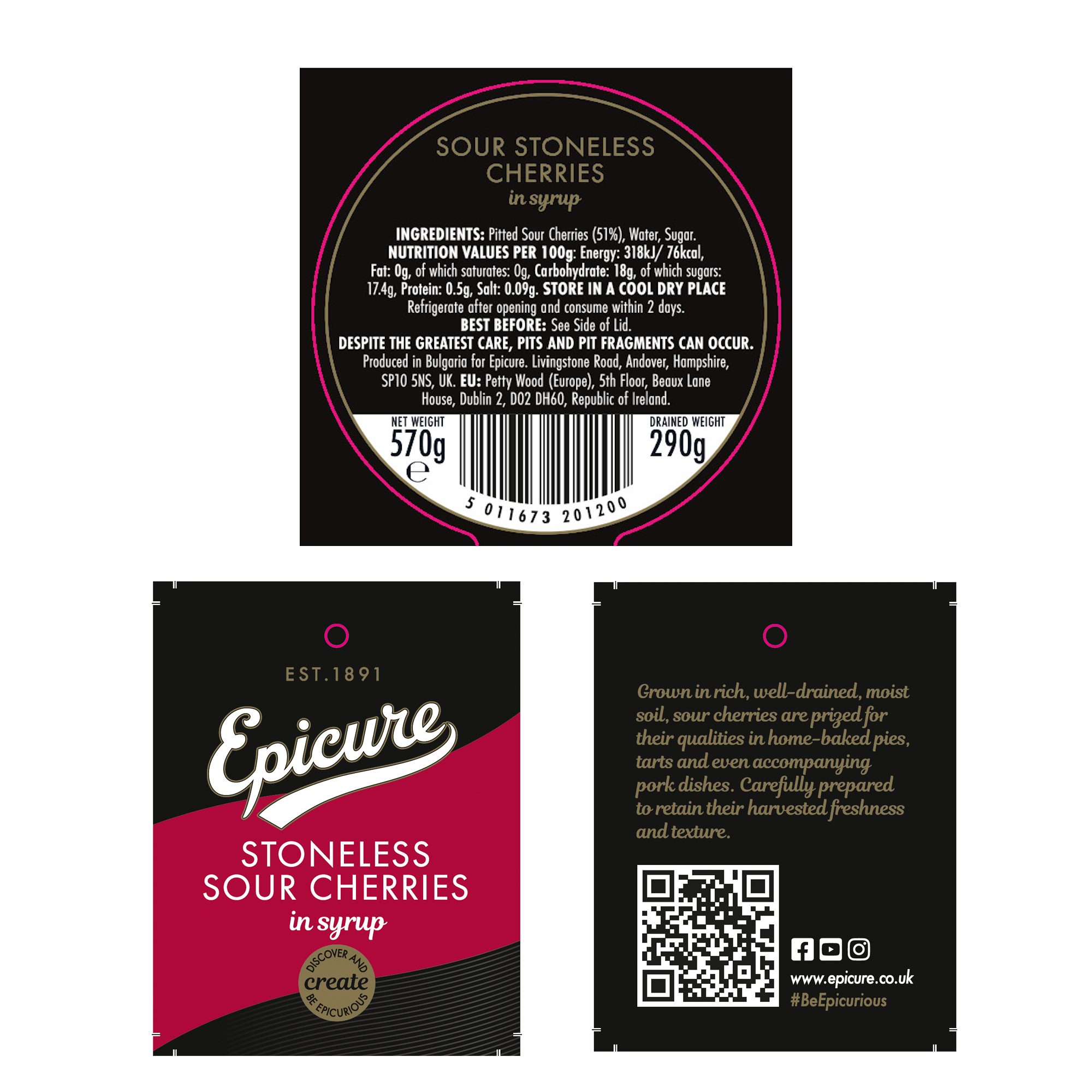 STONELESS SOUR CHERRIES