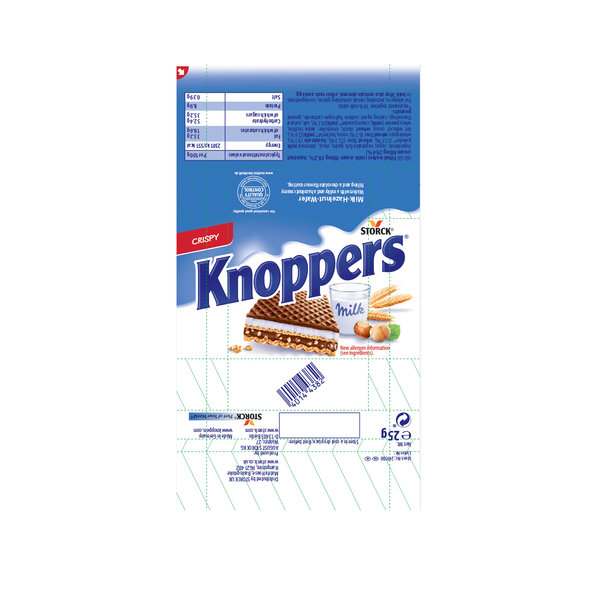 KNOPPERS 24X(3X25G)