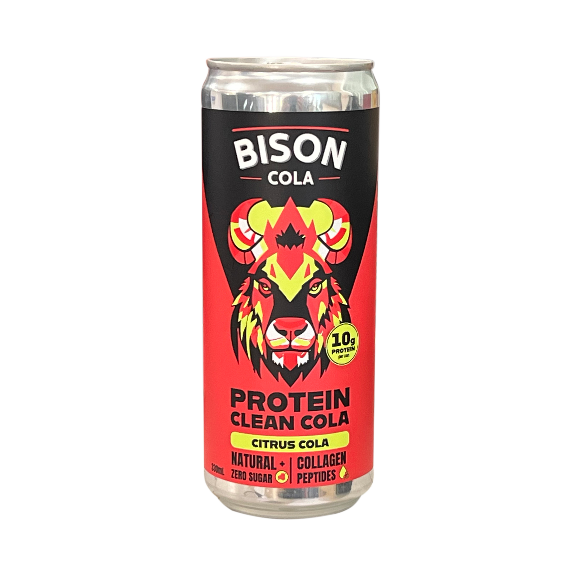 BISON PROTEIN LIME COLA 12X330ML CAN