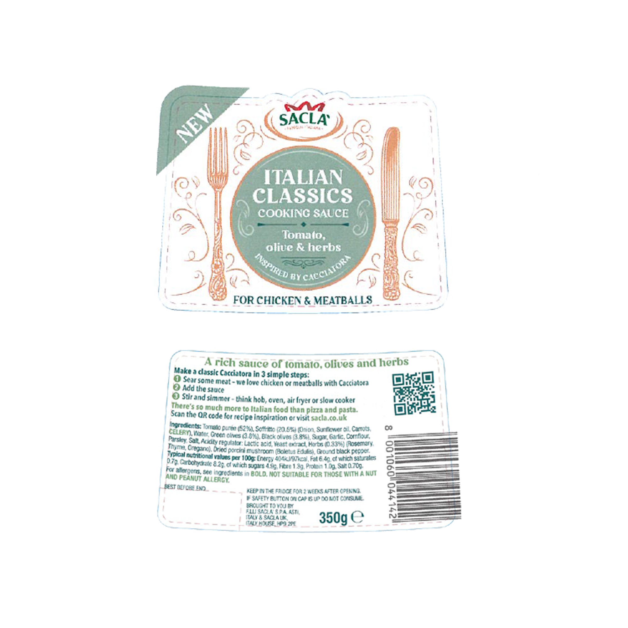 ITALIAN CLASSICS CACCIATORE SAUCE