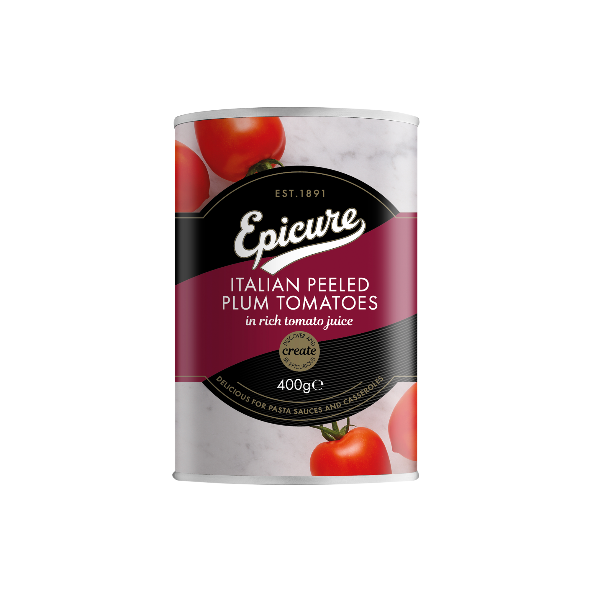ITALIAN PLUM PEELED TOMATOES12X400G