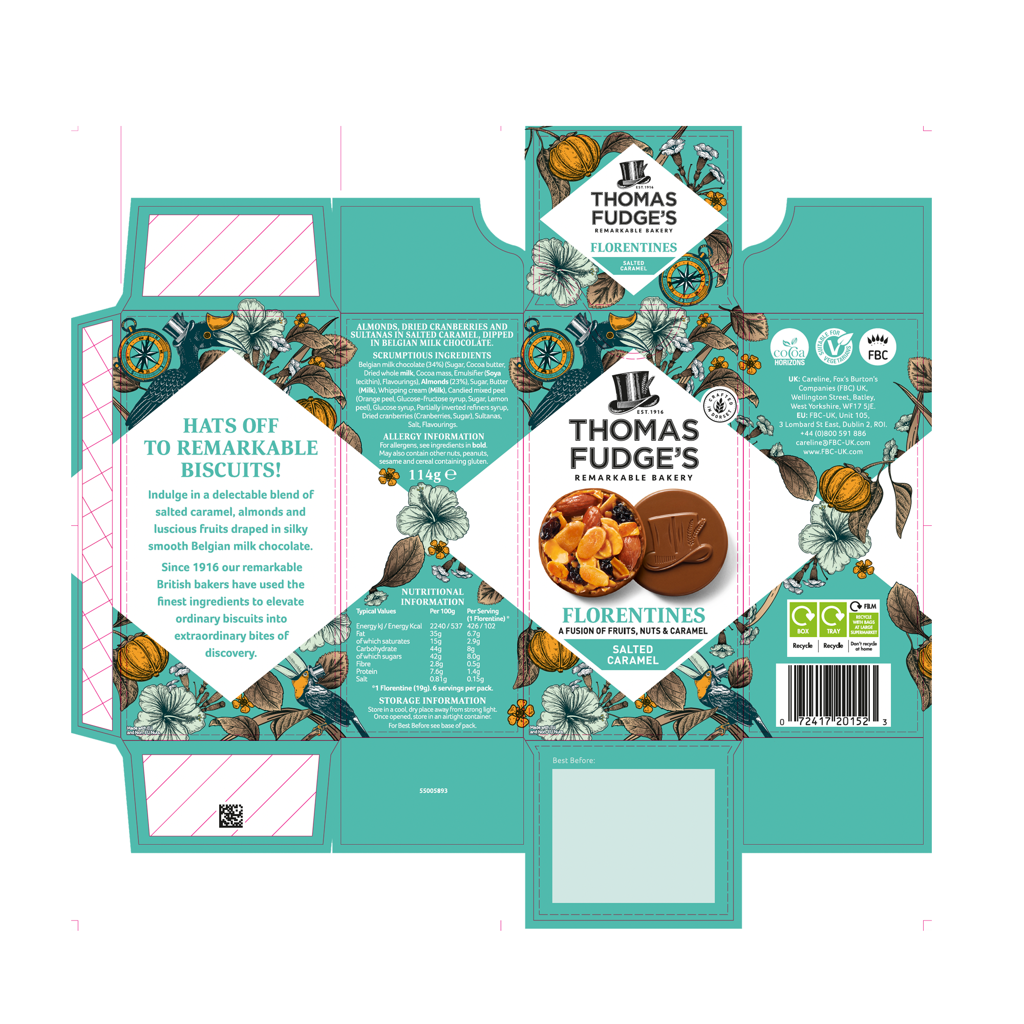 SALTED CARAMEL FLORENTINES