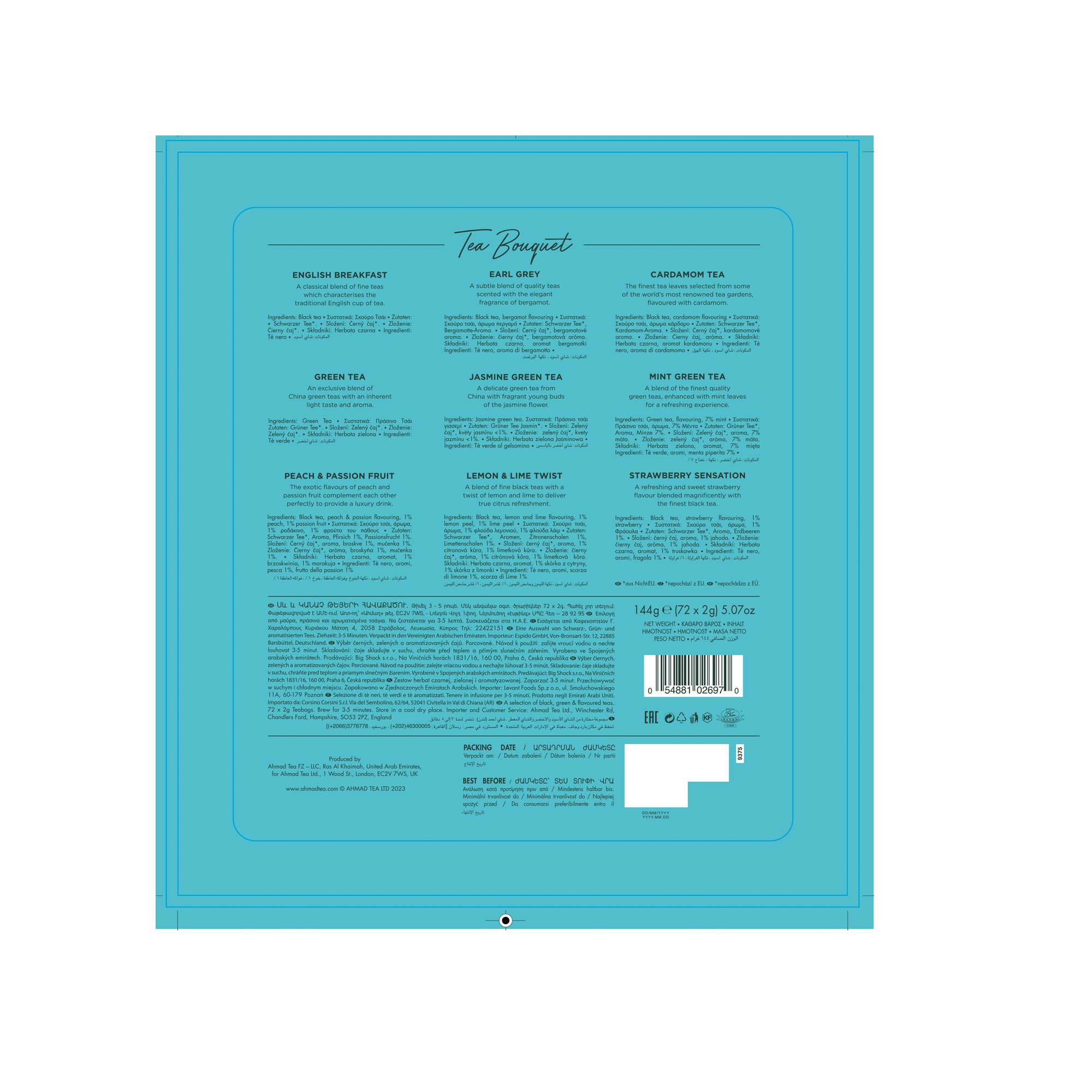 TEA BOUQUET LARGE SQ