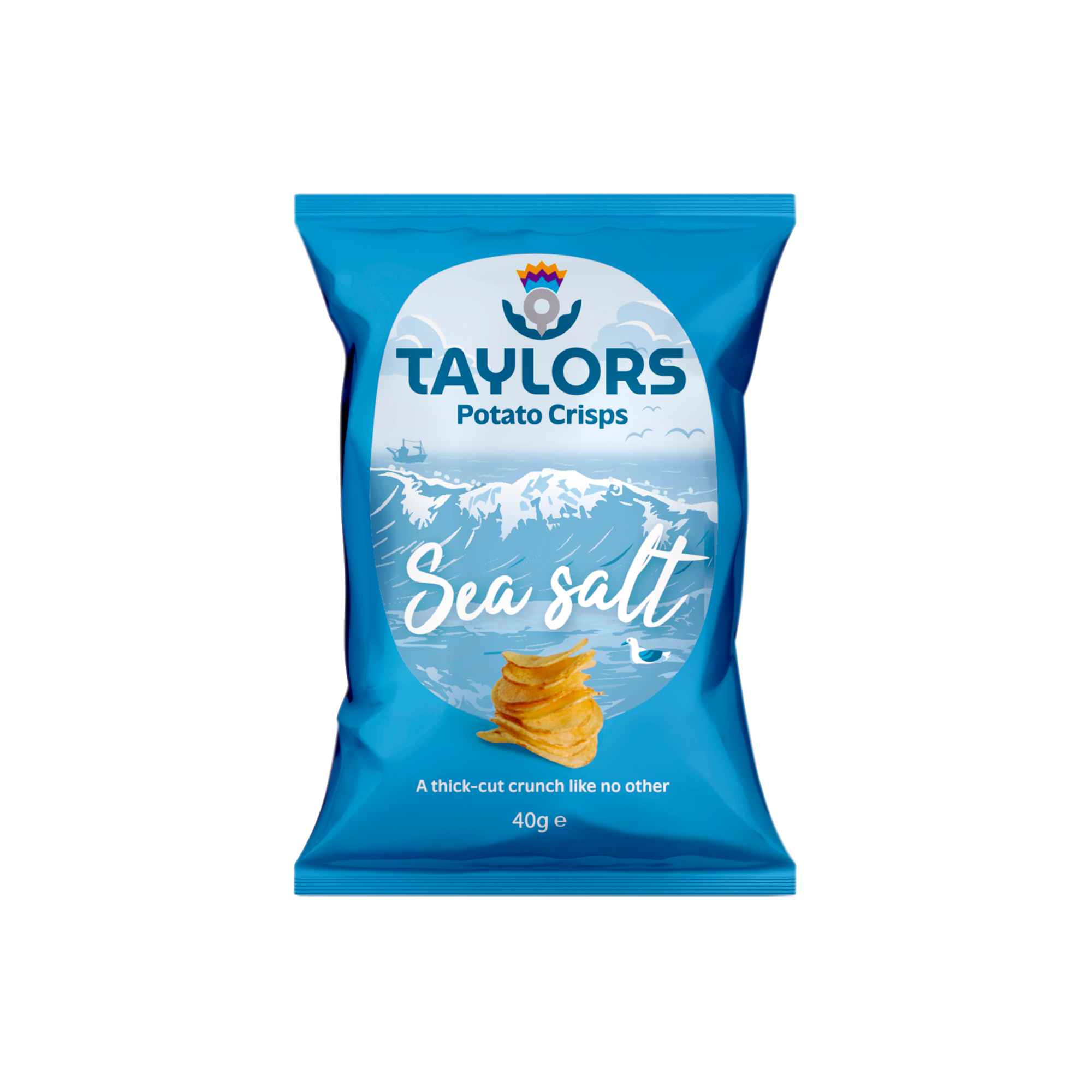 SEA SALT CRISPS 24X40G SEA SALT CRISPS 24X40G