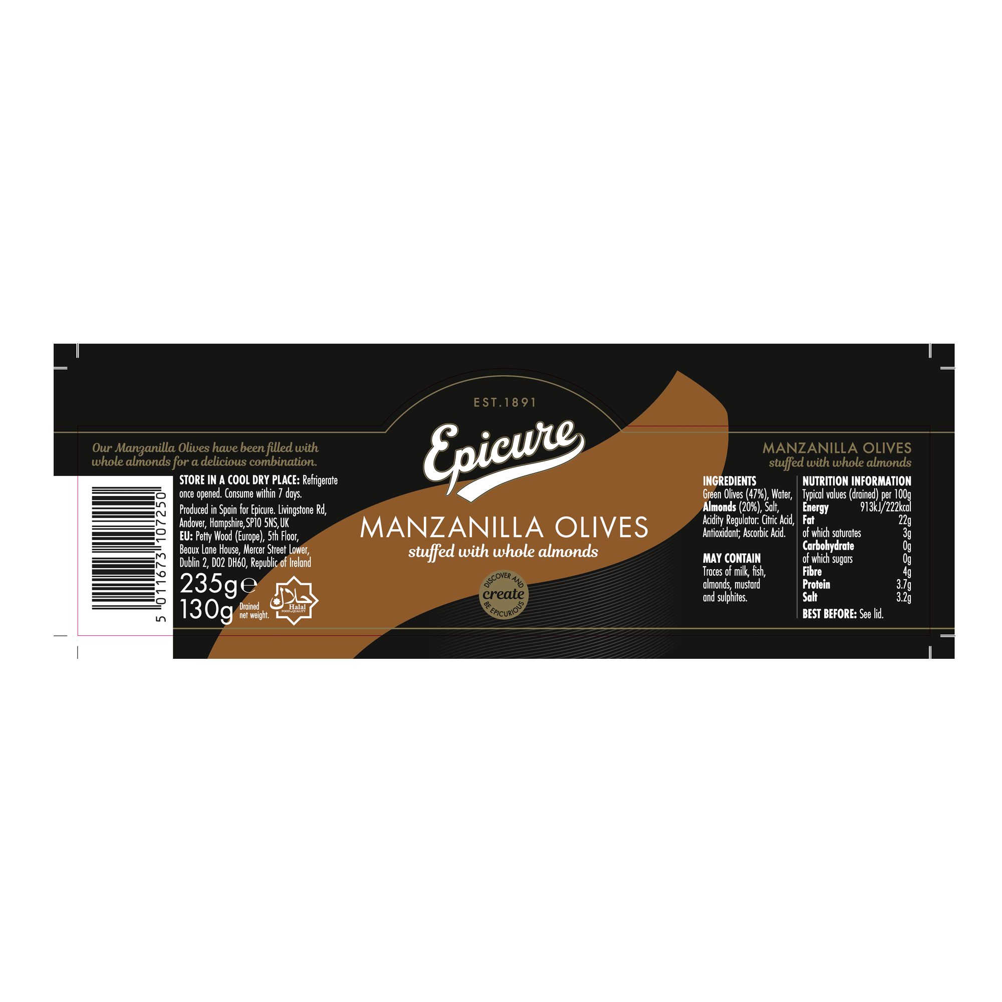 MANZANILLA OLIVES/ALMONDS MANZANILLA OLIVES/ALMONDS