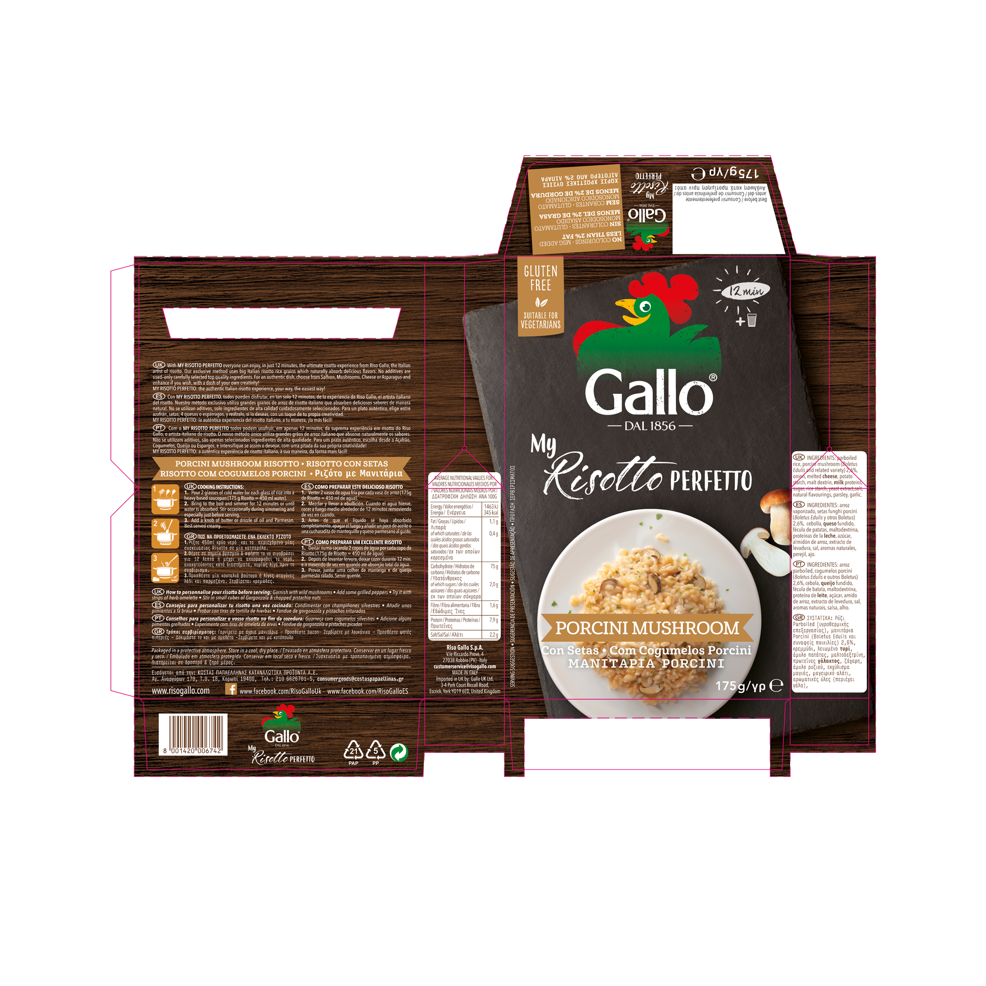 MY PERFETTO RISOTTO PORCINI