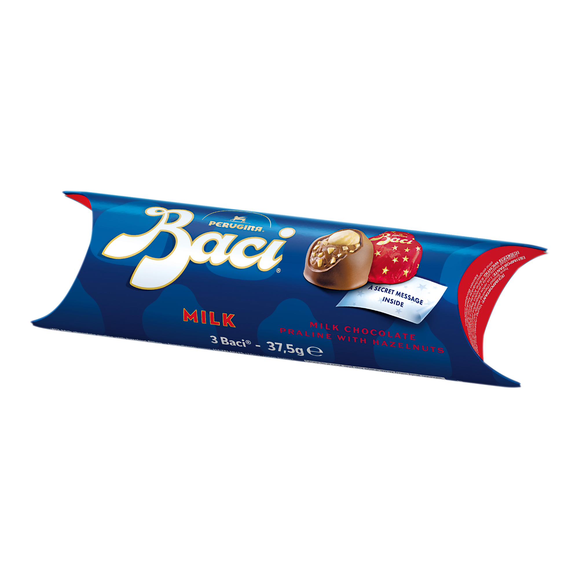 NEW BACI MILK CHOCOLATE TUBES