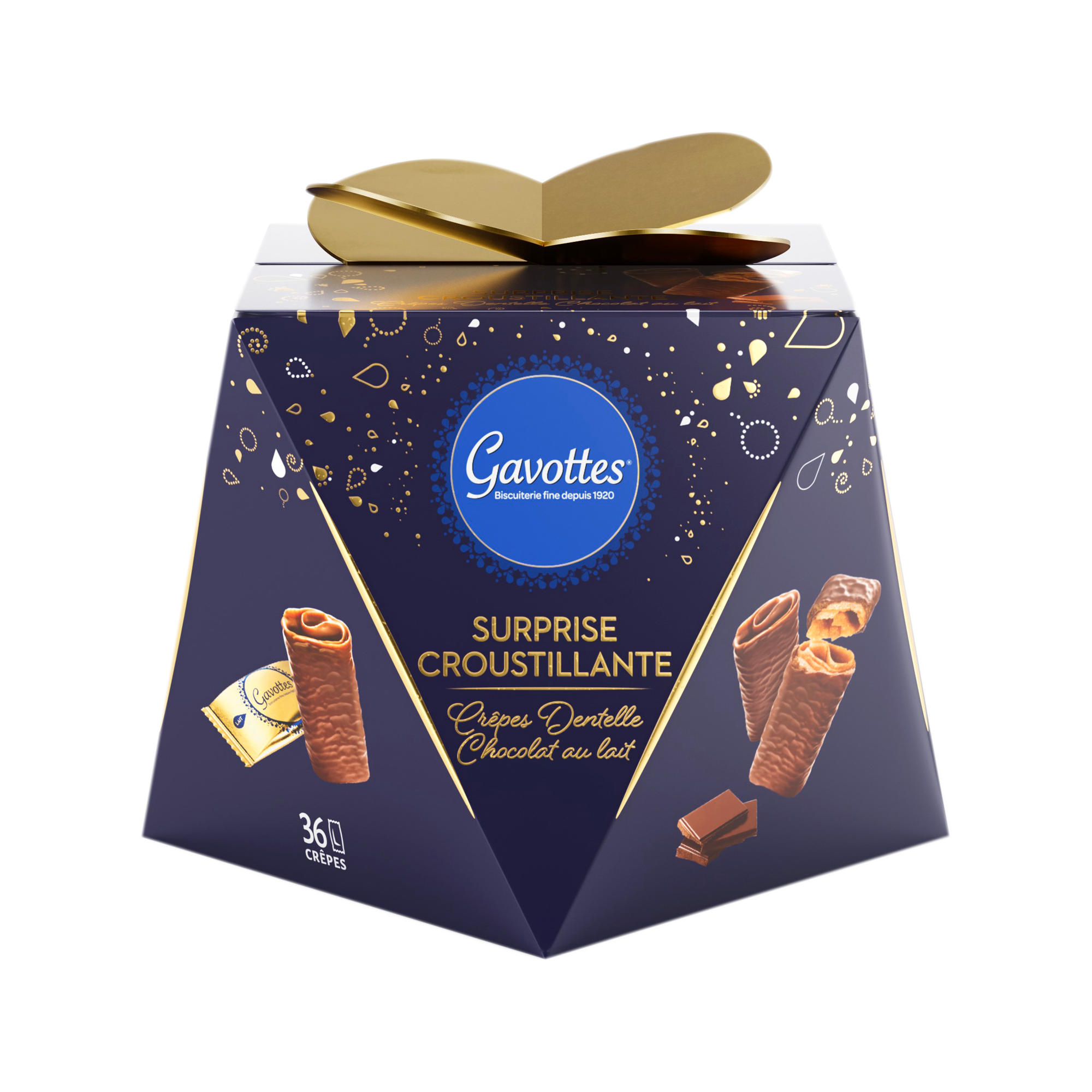 !@CRISPY SURPRISE MILK CHOC CREPES