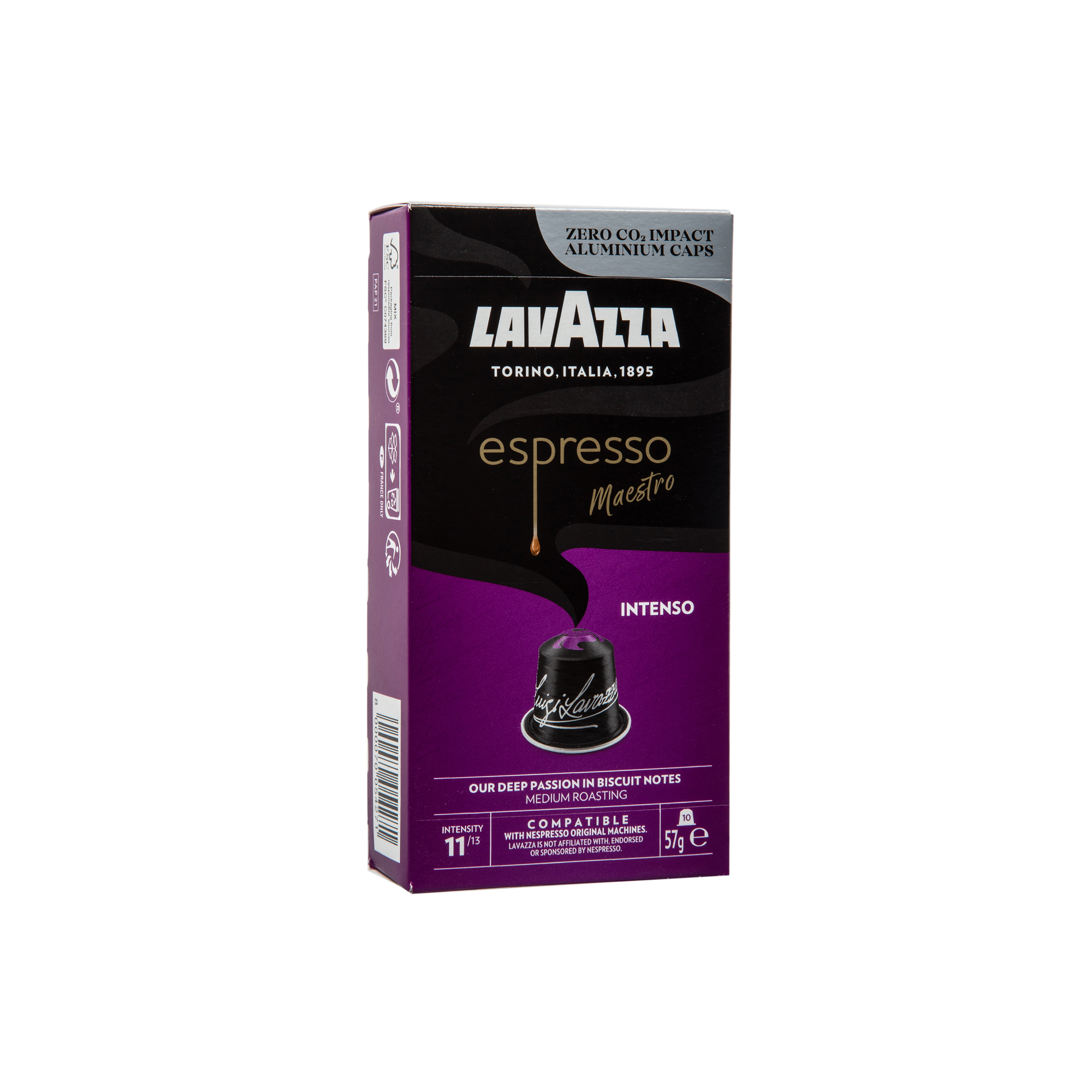 INTENSO ALUM NESPRESSO CAPS X10