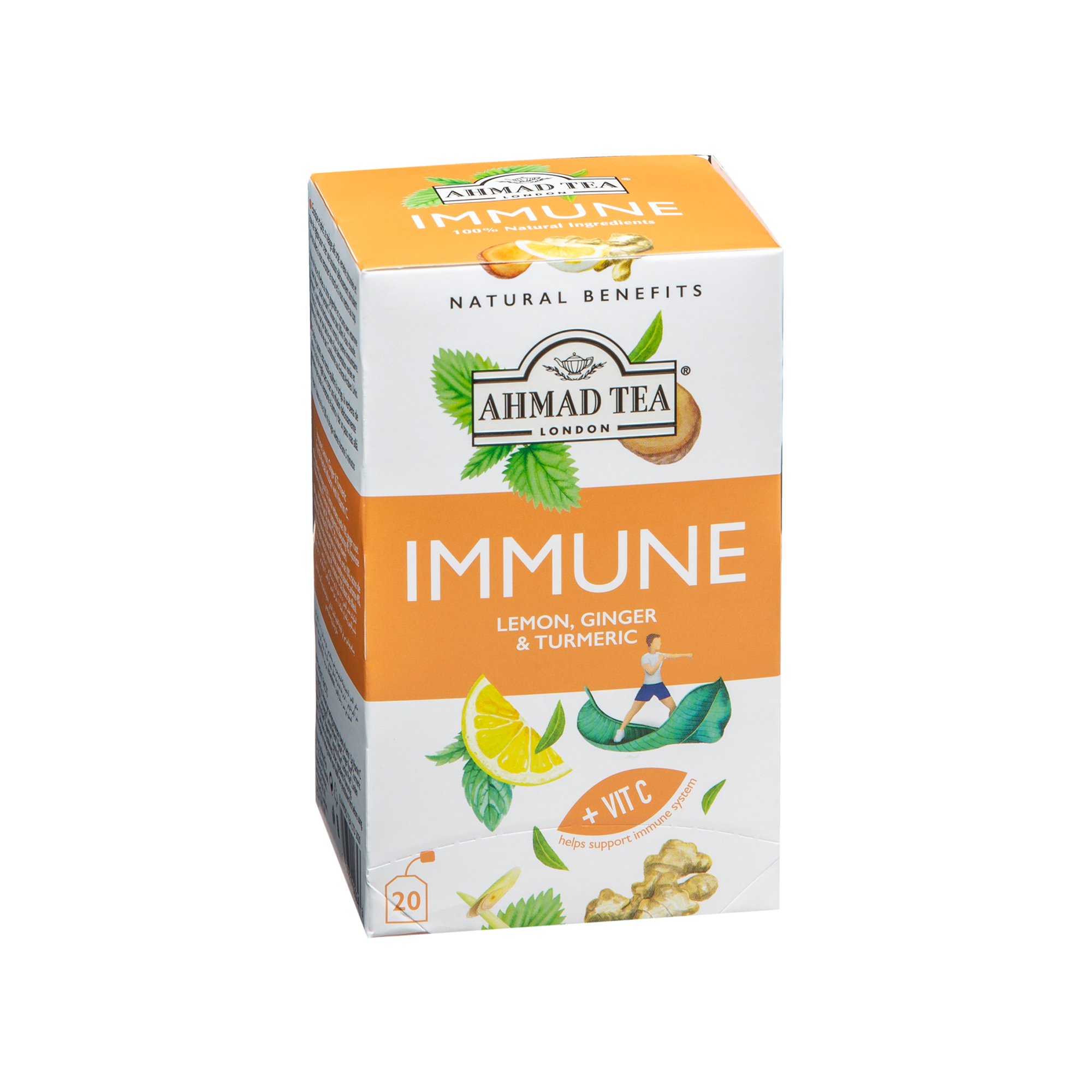 IMMUNE LEMON;GINGER&TURMERIC T/BAGS IMMUNE LEMON;GINGER&TURMERIC T/BAGS