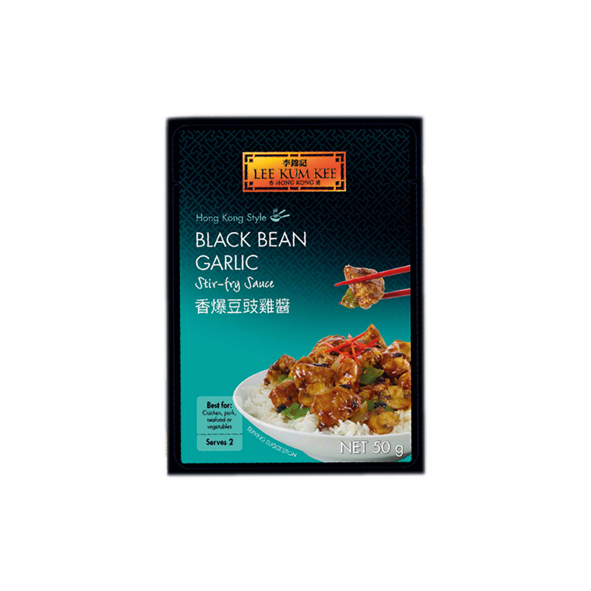 BLACK BEAN GARLIC ST SAUCE 12X50G