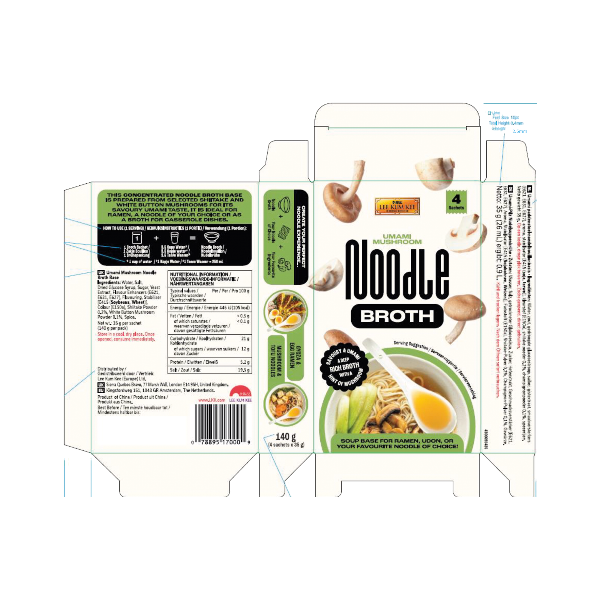 MUSHROOM NOODLE BROTH