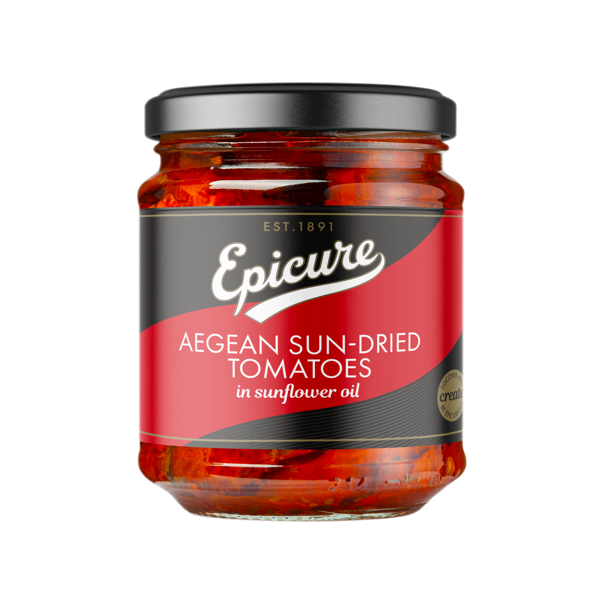 AEGEAN SUN-DRIED TOMATO STRIPS IN SUNFLOWER OIL AEGEAN SUN-DRIED TOMATO STRIPS IN SUNFLOWER OIL