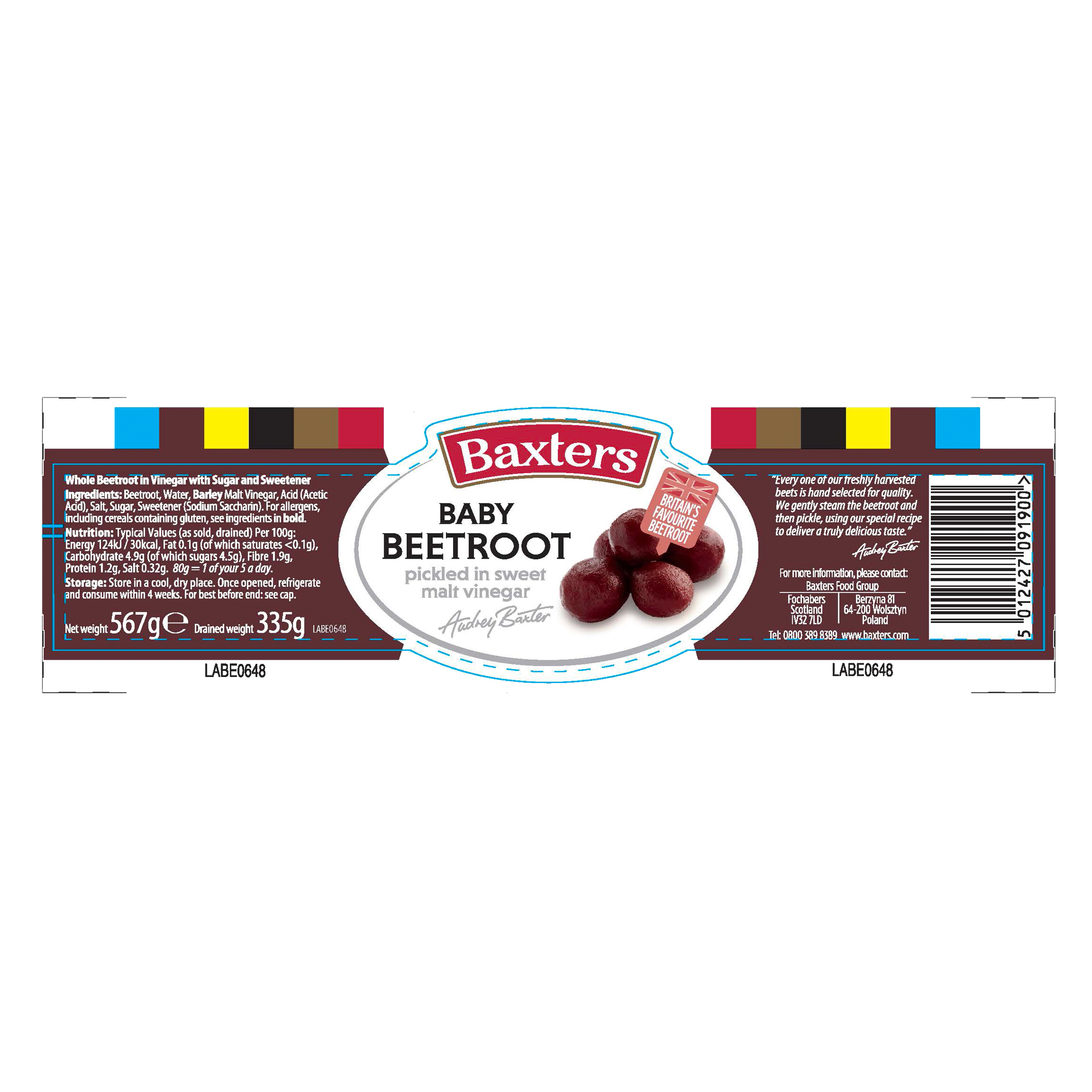 BABY BEETROOT 6X567G BABY BEETROOT 6X567G