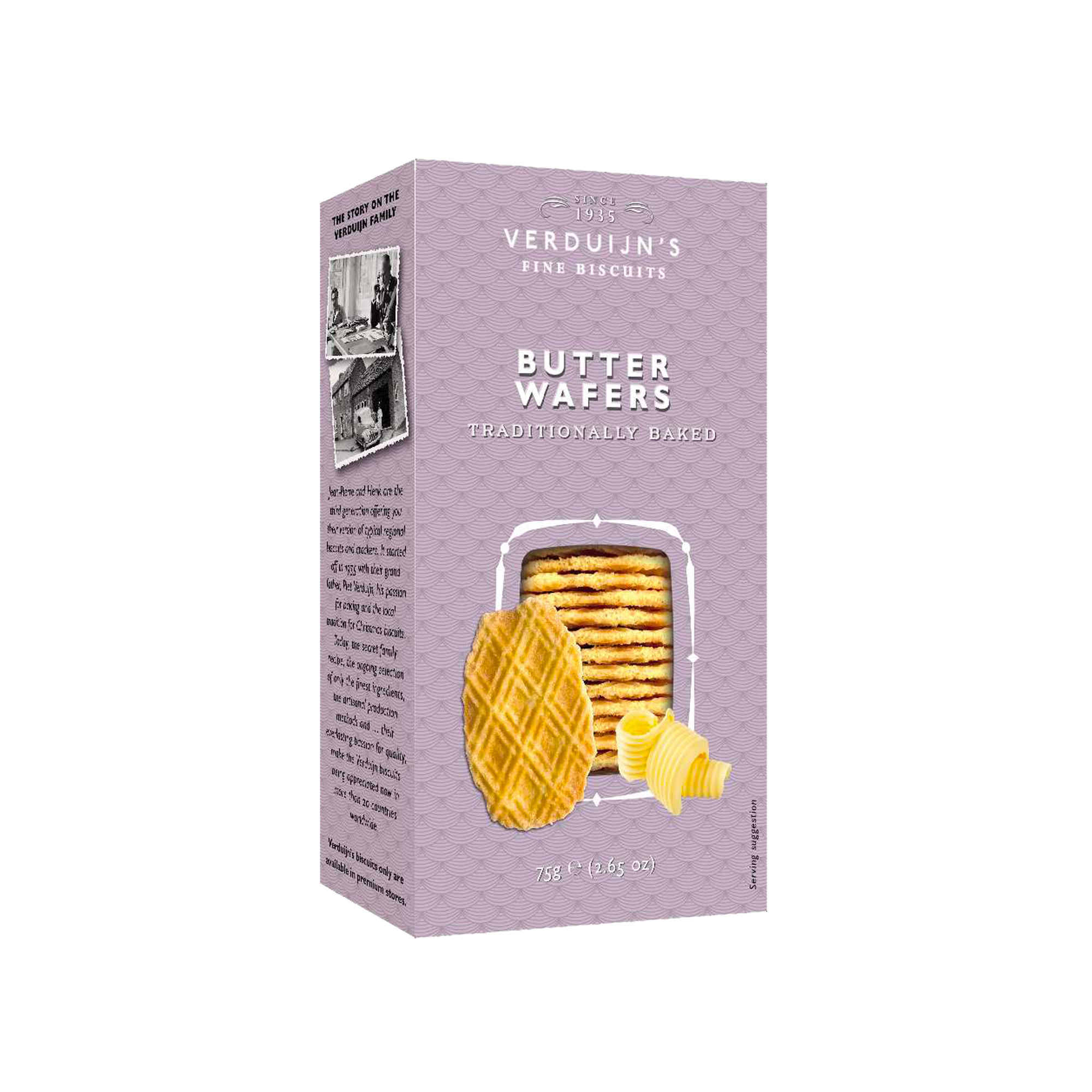 BUTTER WAFERS 12X75G