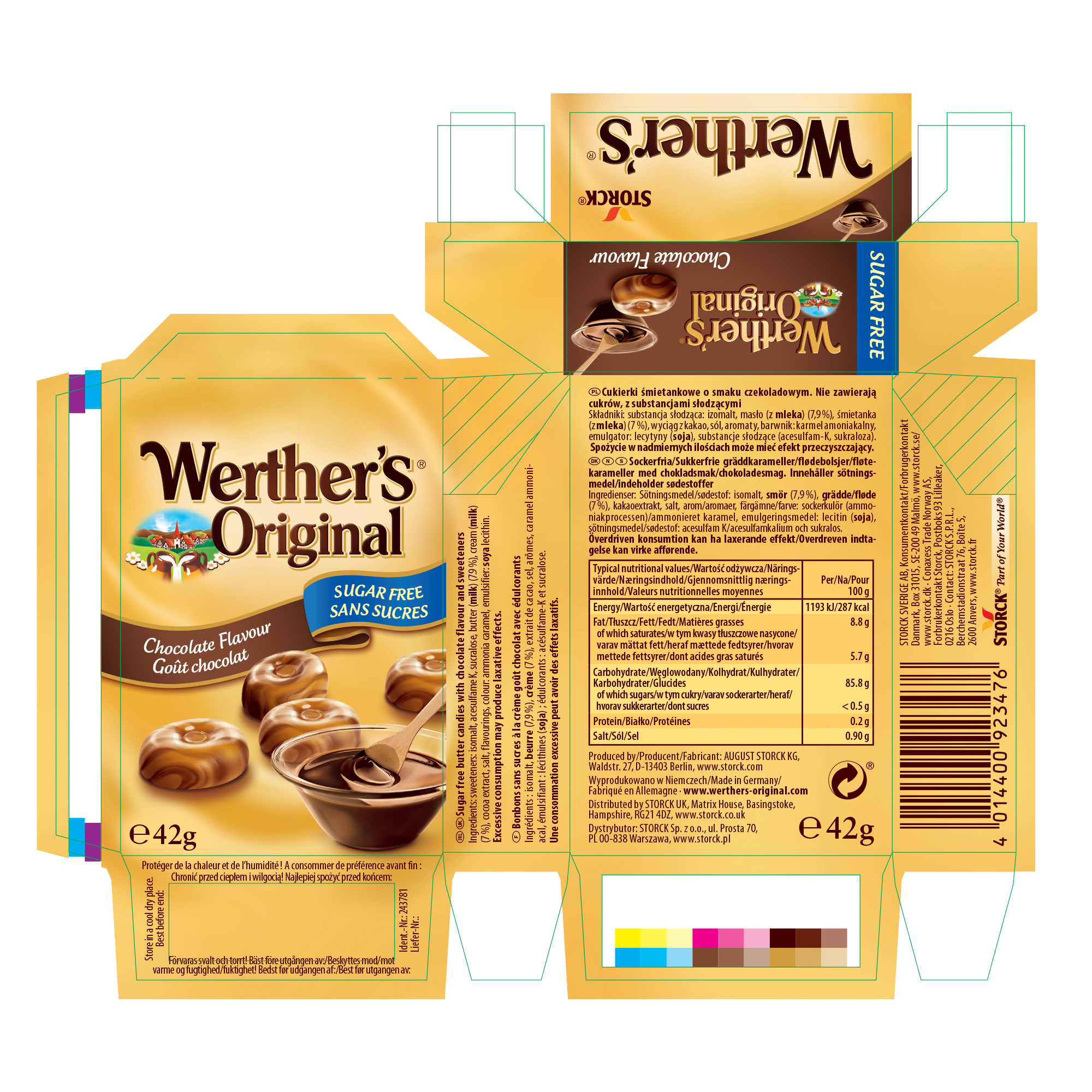 CHOCOLATE CANDIES SF 20X42G CHOCOLATE CANDIES SF 20X42G