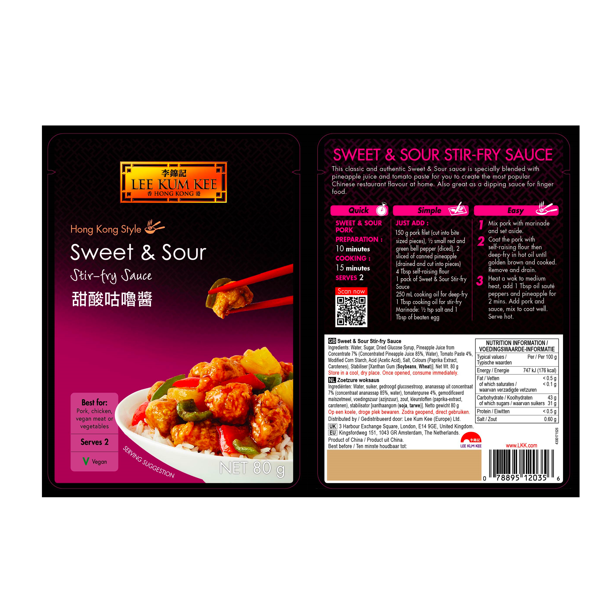 SWEET & SOUR STIR FRY